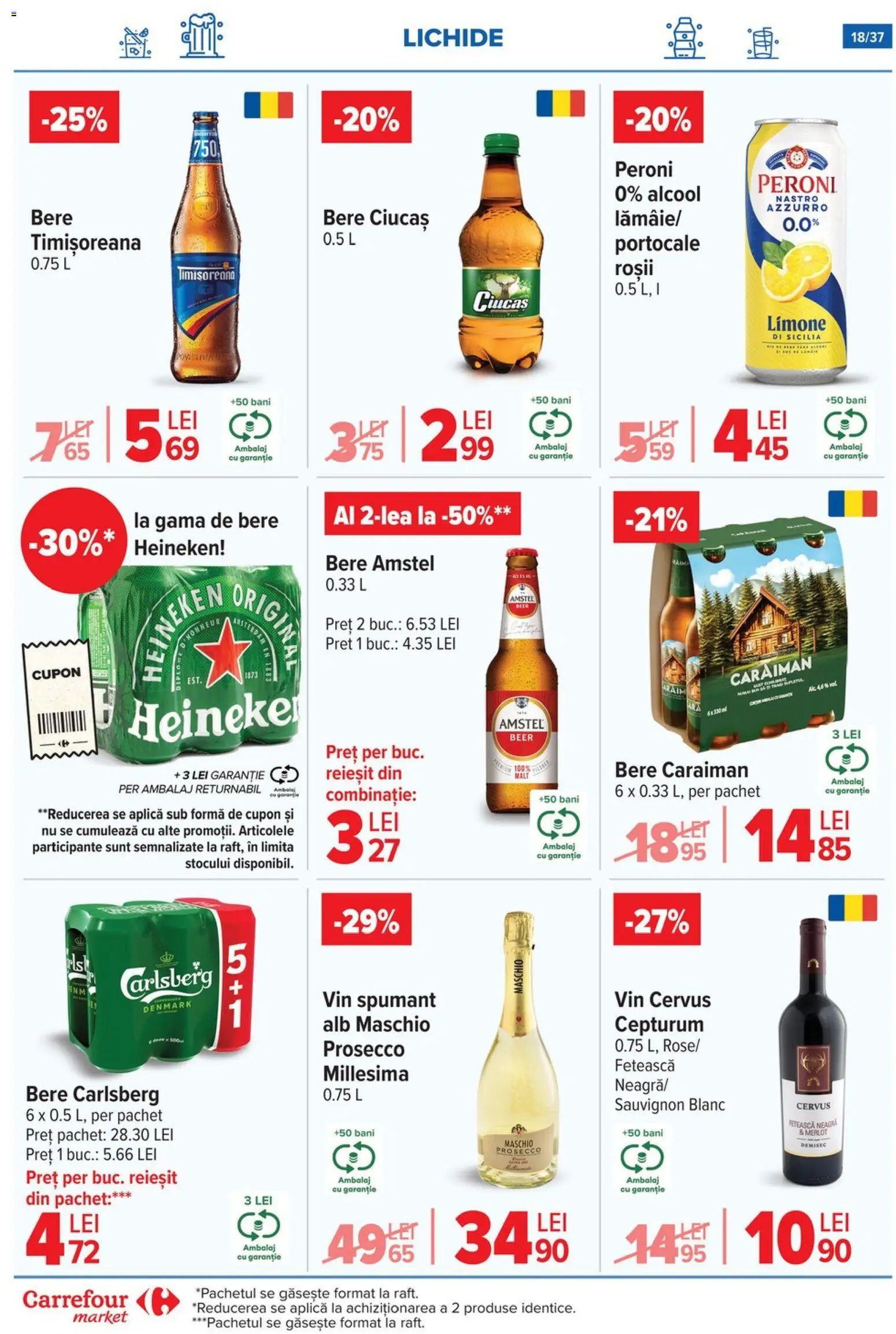 Catalog Carrefour 29 Octombrie - 3 Noiembrie 2025 | Pagina 21 | Produse: Prosecco, Bere, Portocale, Roșii