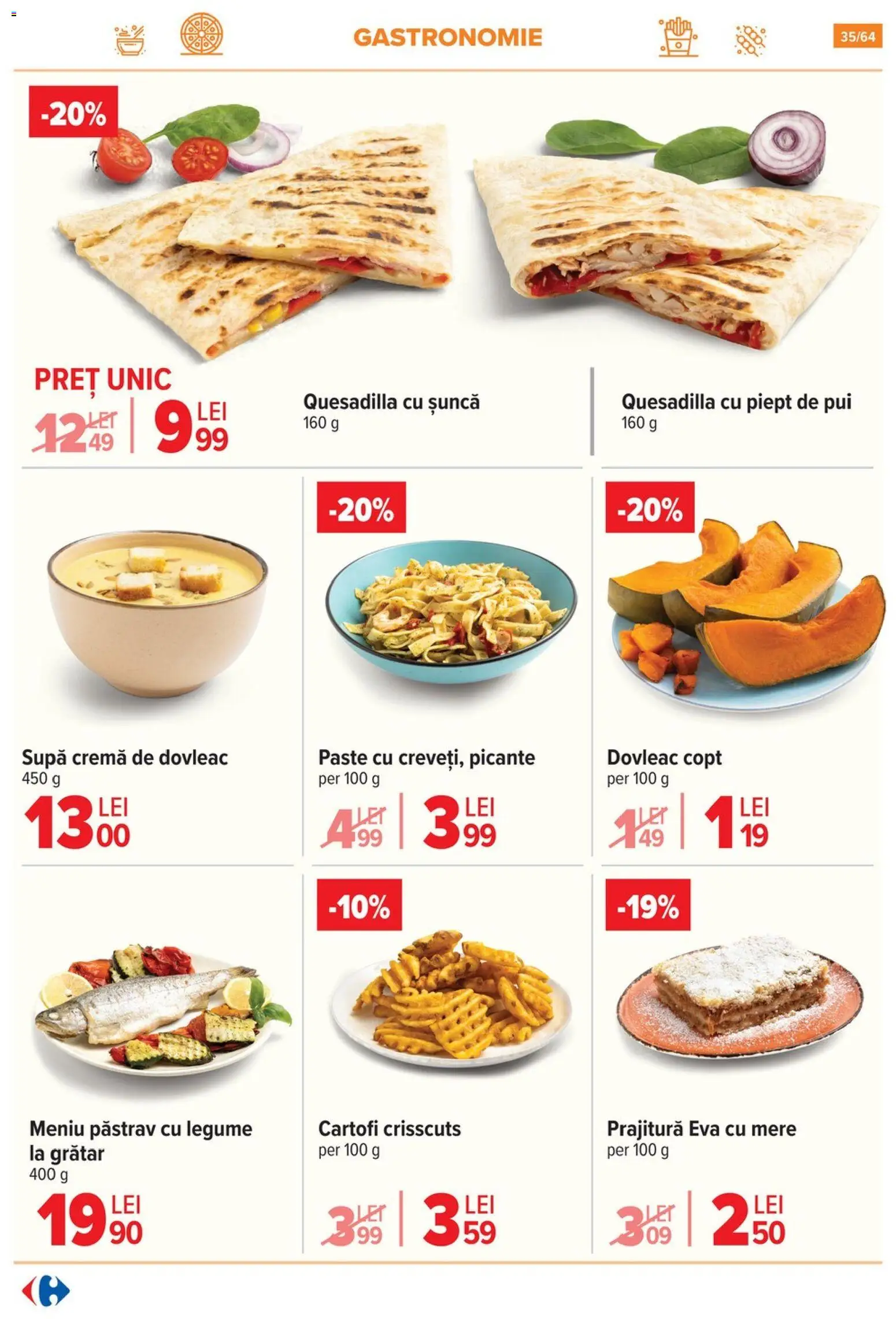 Catalog Carrefour 29 Octombrie - 3 Noiembrie 2025 | Pagina 38 | Produse: Grătar, Cremă, Cartofi, Legume