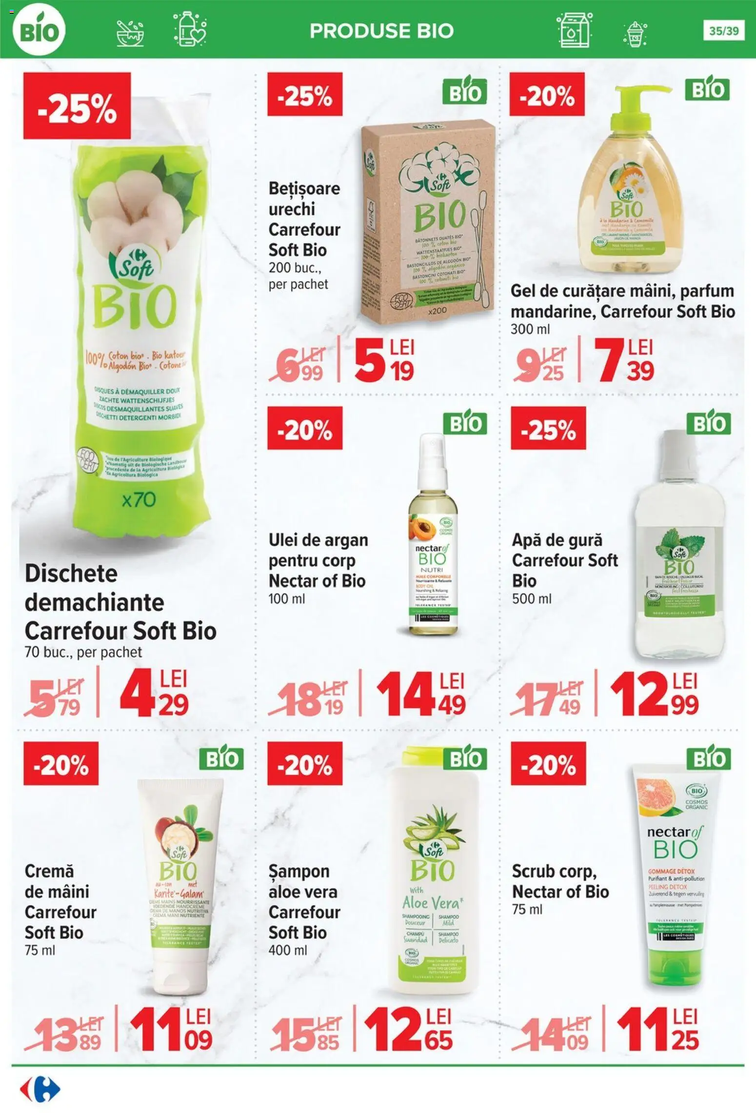 Catalog Carrefour 29 Octombrie - 10 Noiembrie 2025 | Pagina 35 | Produse: Şerit ödül, Aloe vera, Parfum, Apă de gură