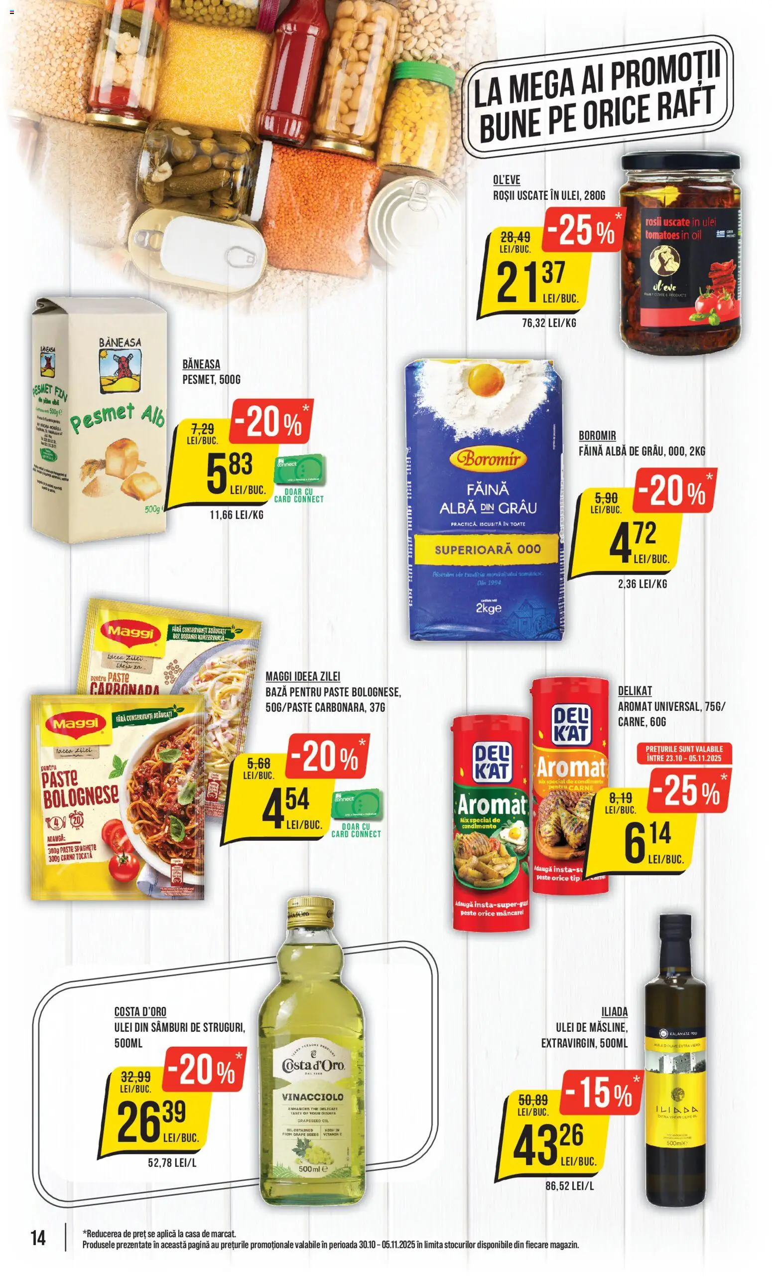 Catalog Mega Image 30 Octombrie - 4 Noiembrie 2025 | Pagina 14