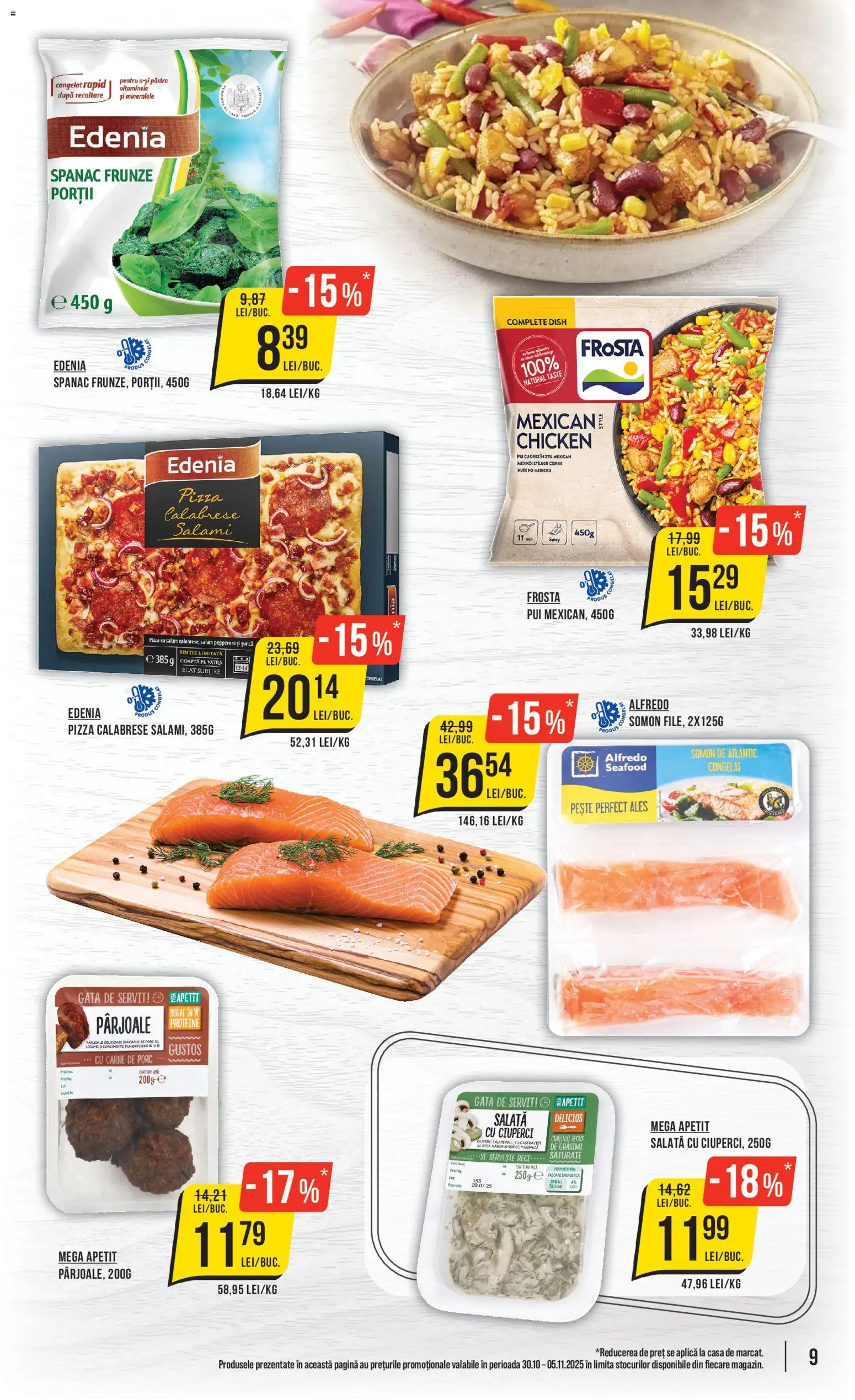 Catalog Mega Image 30 Octombrie - 4 Noiembrie 2025 | Pagina 9