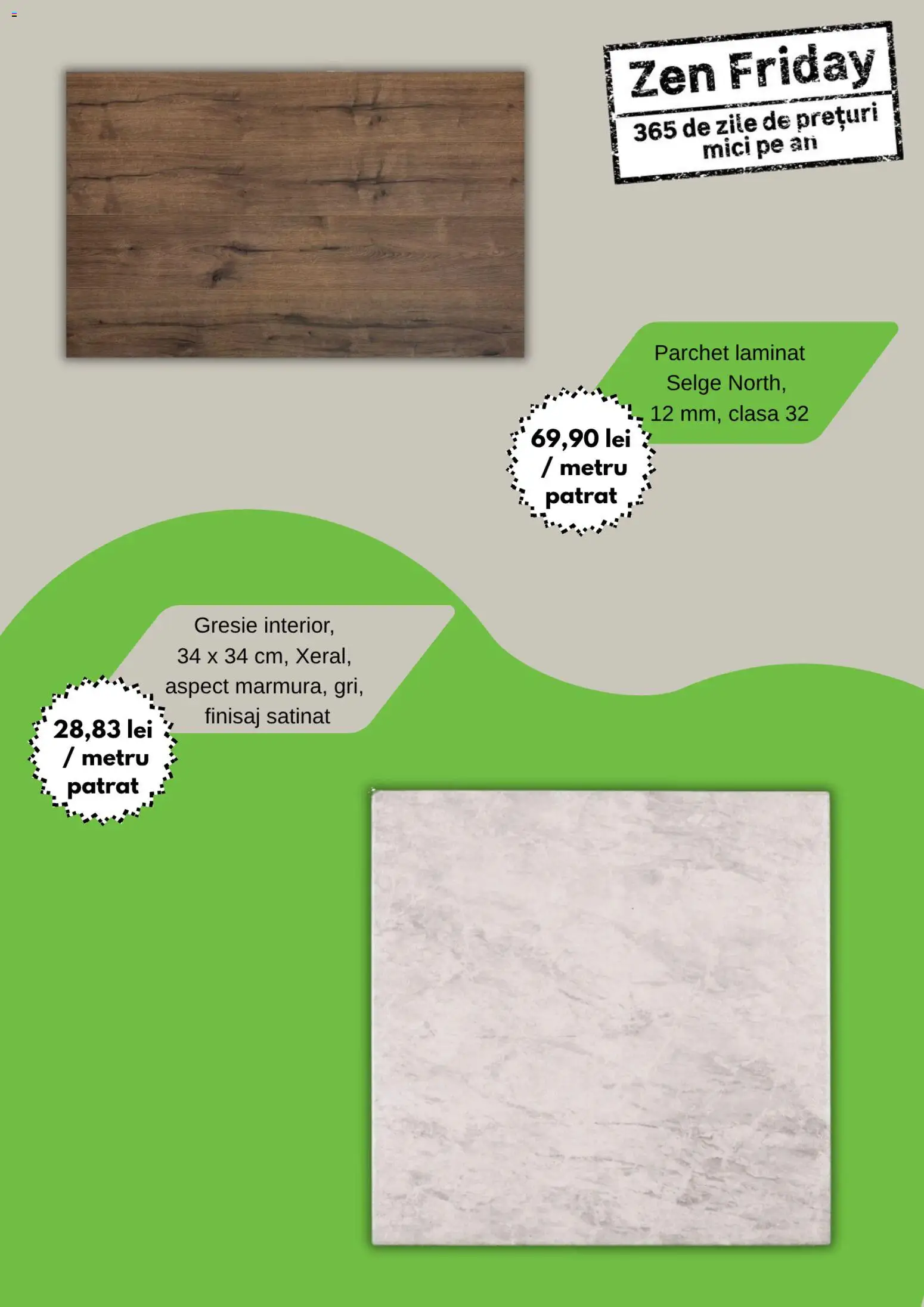 Catalog Leroy Merlin 27 Octombrie - 8 Noiembrie 2025 | Pagina 4 | Produse: Gresie, Parchet, Mici