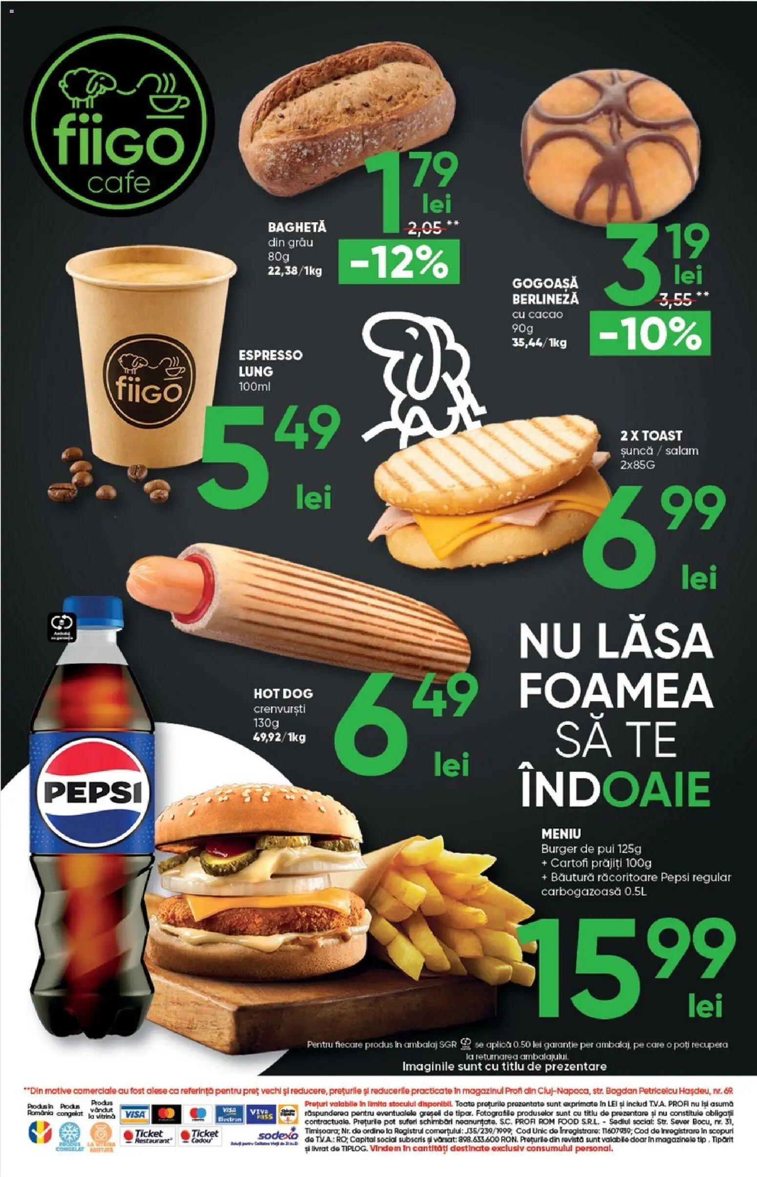 Catalog Profi 29 Octombrie - 10 Noiembrie 2025 | Pagina 10 | Produse: Hacıyatmaz Kedi Oyuncağı, Salam, Șuncă, Rom