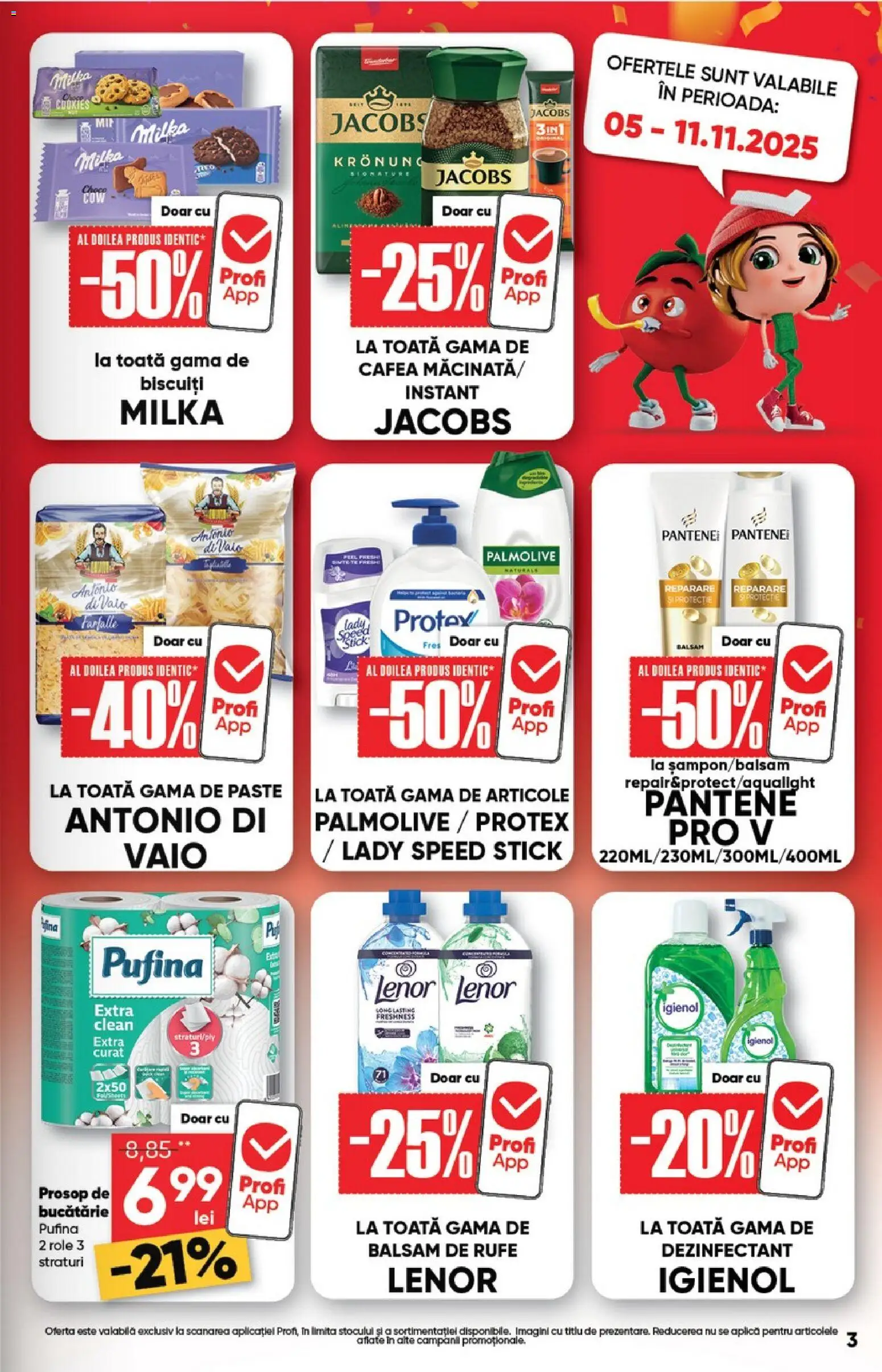 Catalog Profi 29 Octombrie - 10 Noiembrie 2025 | Pagina 3 | Produse: Pomelo, Köpek çiti, Cafea, Biscuiți