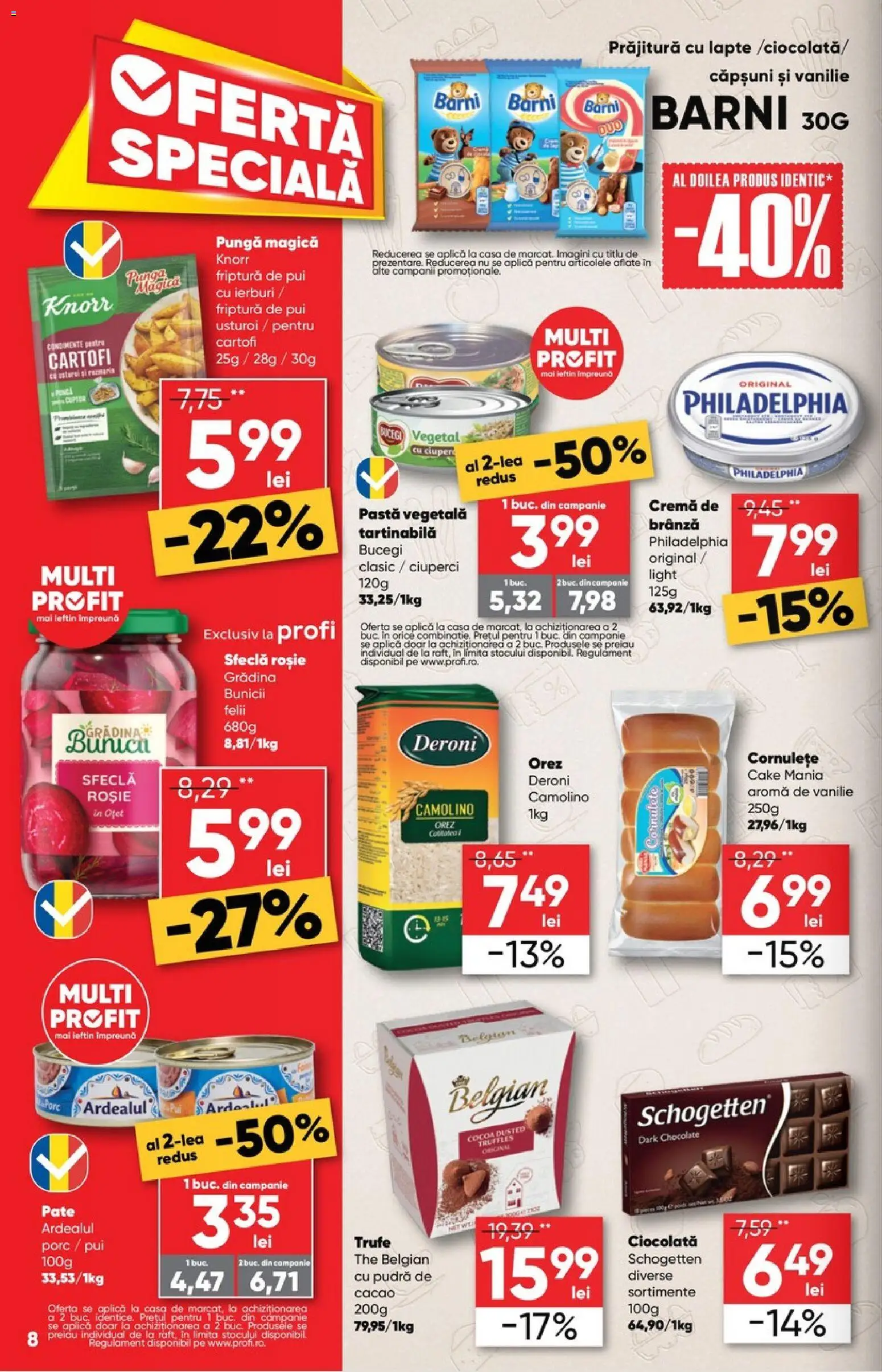 Catalog Profi 29 Octombrie - 10 Noiembrie 2025 | Pagina 8 | Produse: Ciuperci, Ciocolată, Cartofi, Usturoi