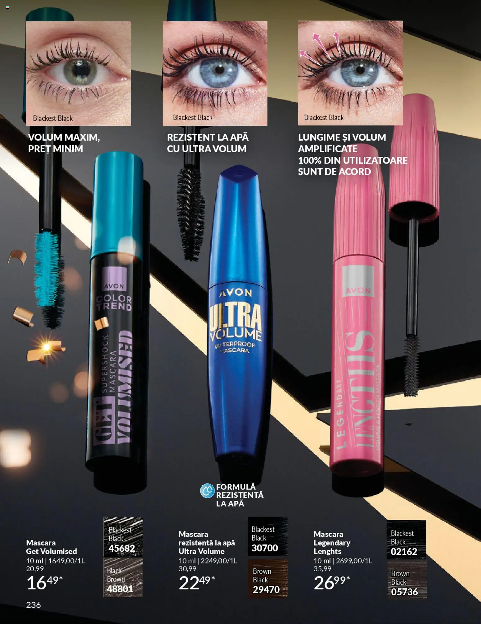 Catalog Avon 1 - 15 Noiembrie 2025 | Pagina 18 | Produse: Mascara, Apă