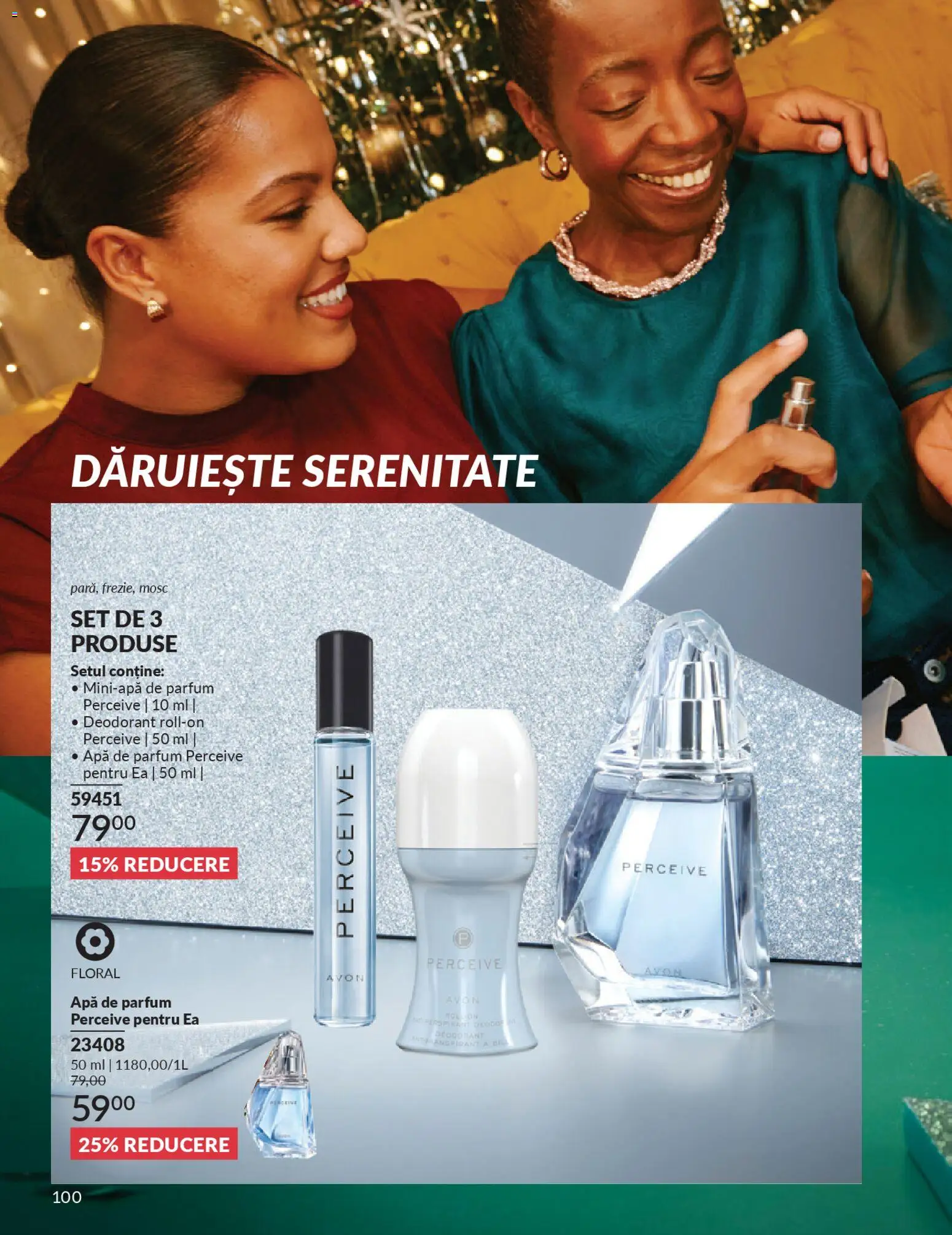 Catalog Avon 1 - 29 Noiembrie 2025 | Pagina 100 | Produse: Apă de parfum, Parfum, Deodorant, Antiperspirant