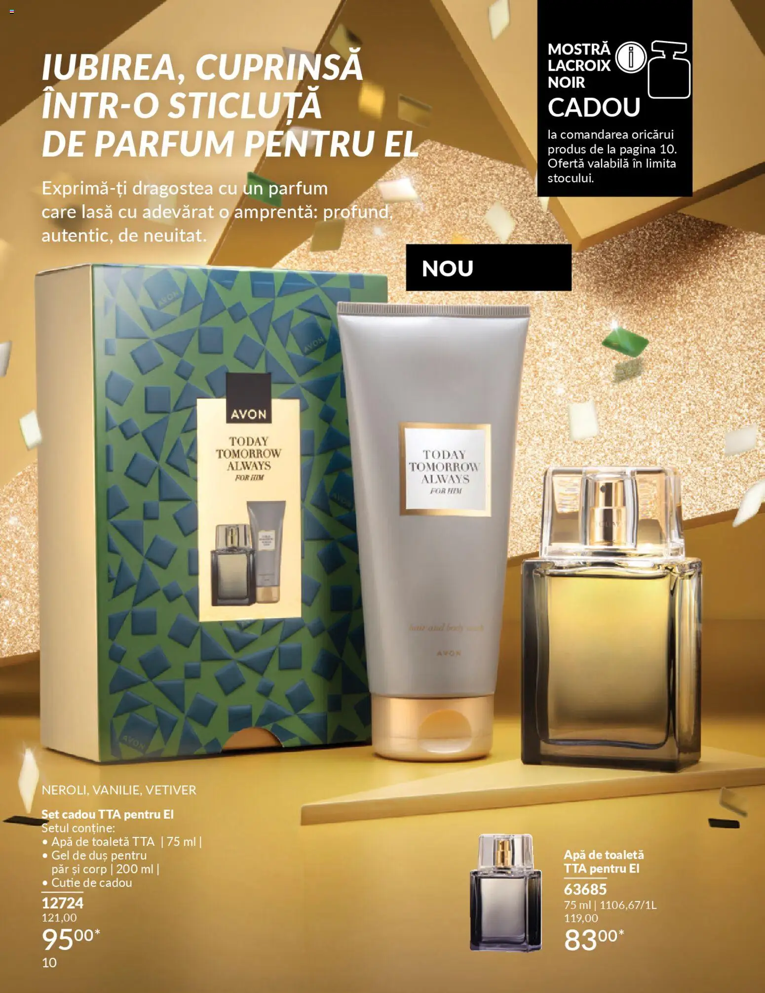 Catalog Avon 1 - 29 Noiembrie 2025 | Pagina 12 | Produse: Cutie, Toaletă, Duș, Parfum