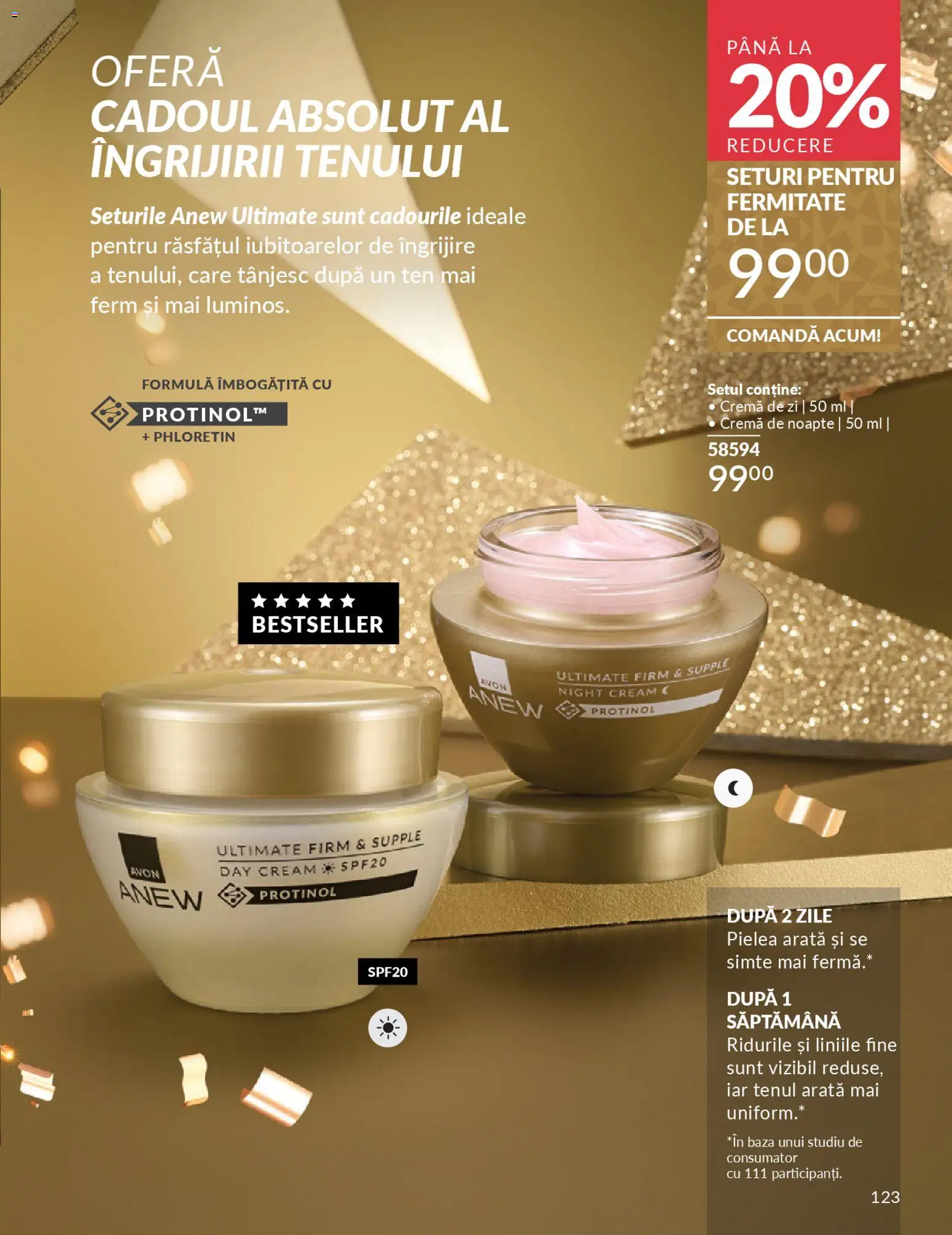 Catalog Avon 1 - 29 Noiembrie 2025 | Pagina 123 | Produse: Cremă de zi, Cremă de noapte, Cremă