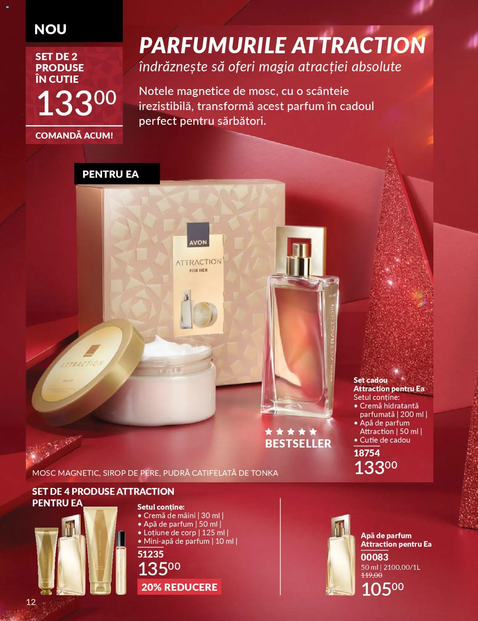 Catalog Avon 1 - 29 Noiembrie 2025 | Pagina 14 | Produse: Arapsaçı, Parfum, Cremă, Apă