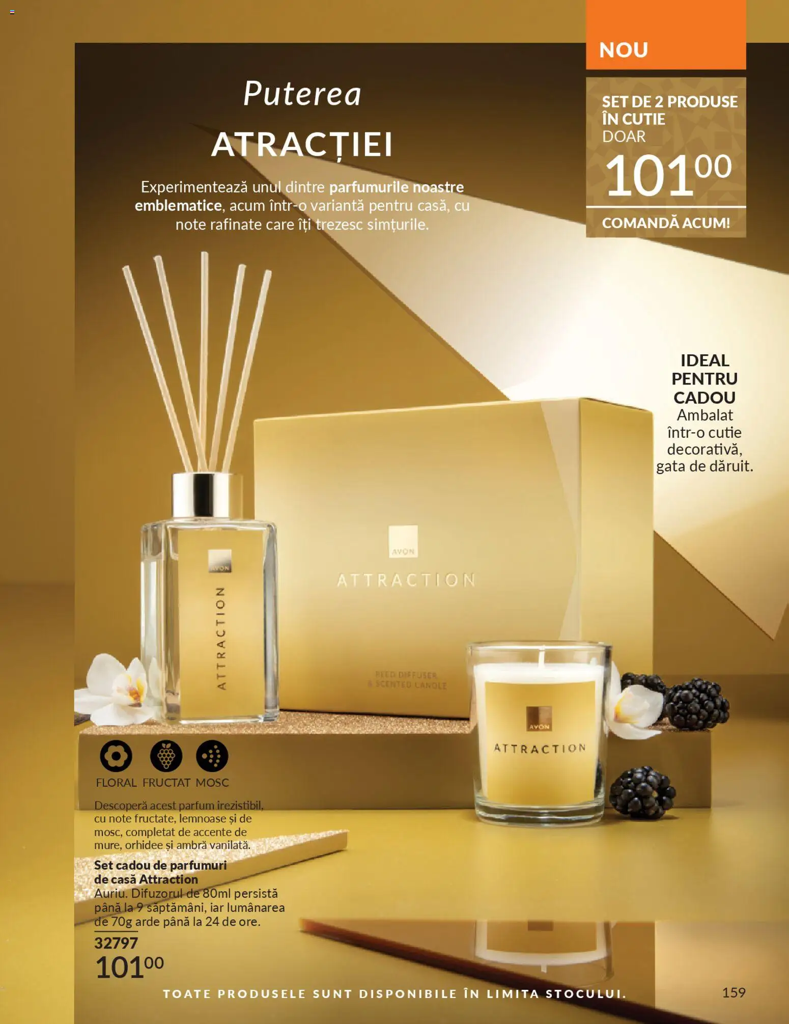 Catalog Avon 1 - 29 Noiembrie 2025 | Pagina 159 | Produse: Orhidee, Cutie, Parfum