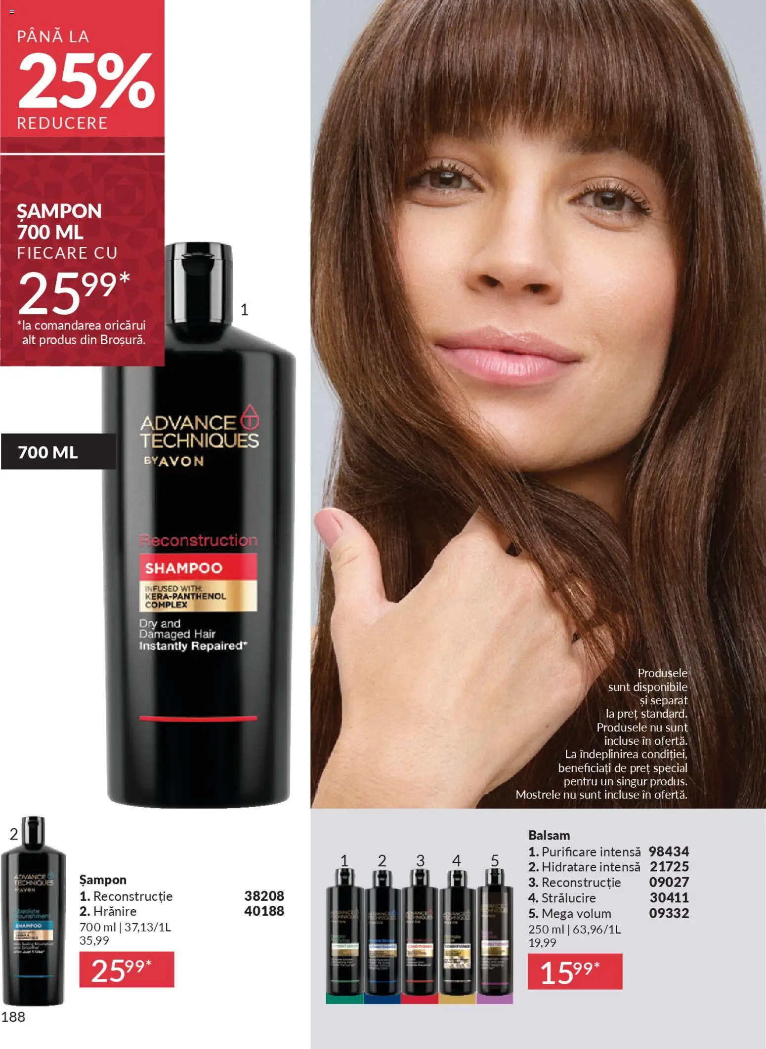 Catalog Avon 1 - 29 Noiembrie 2025 | Pagina 188 | Produse: Șampon, Balsam