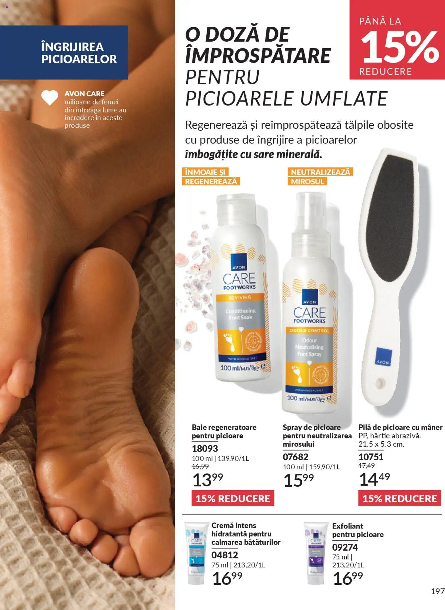 Catalog Avon 1 - 29 Noiembrie 2025 | Pagina 197 | Produse: Exfoliant, Mâner, Cremă, Sare
