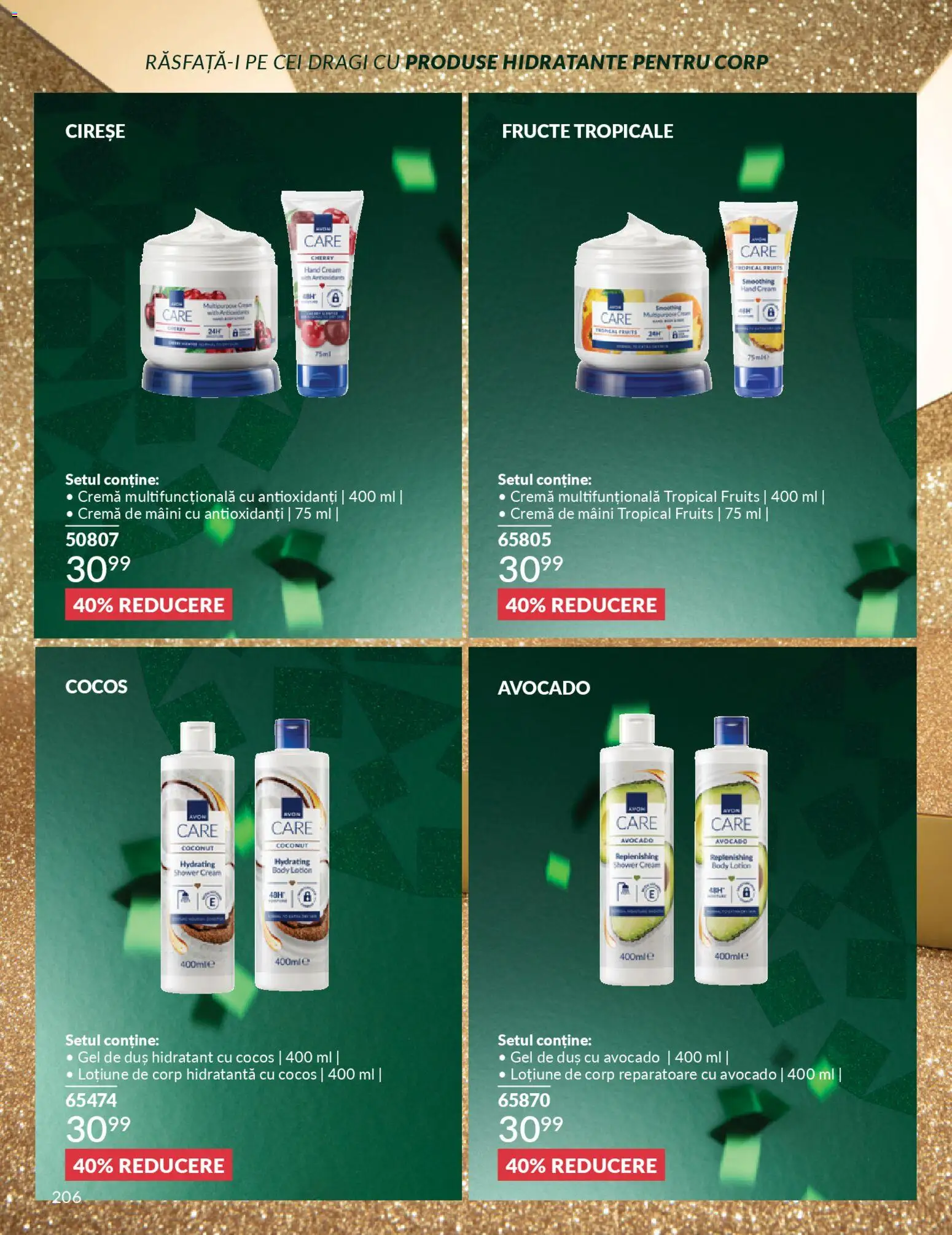 Catalog Avon 1 - 29 Noiembrie 2025 | Pagina 206 | Produse: Body, Duș, Gel de duș, Cireșe
