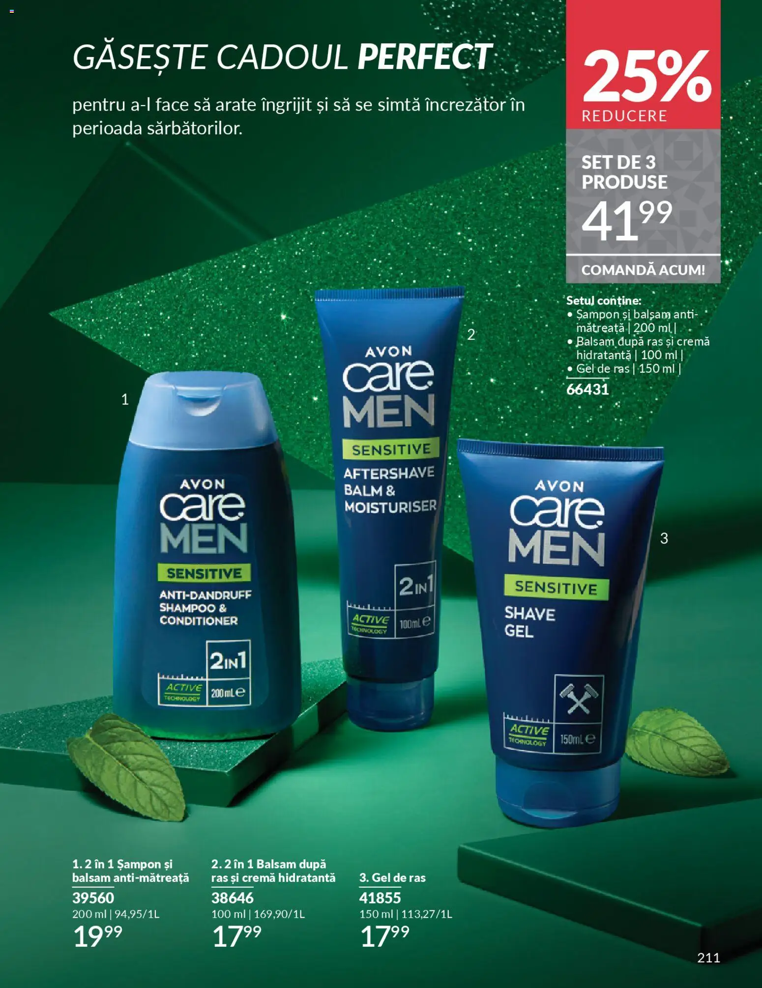 Catalog Avon 1 - 29 Noiembrie 2025 | Pagina 211 | Produse: Gel de ras, Arapsaçı, Balsam, Cremă