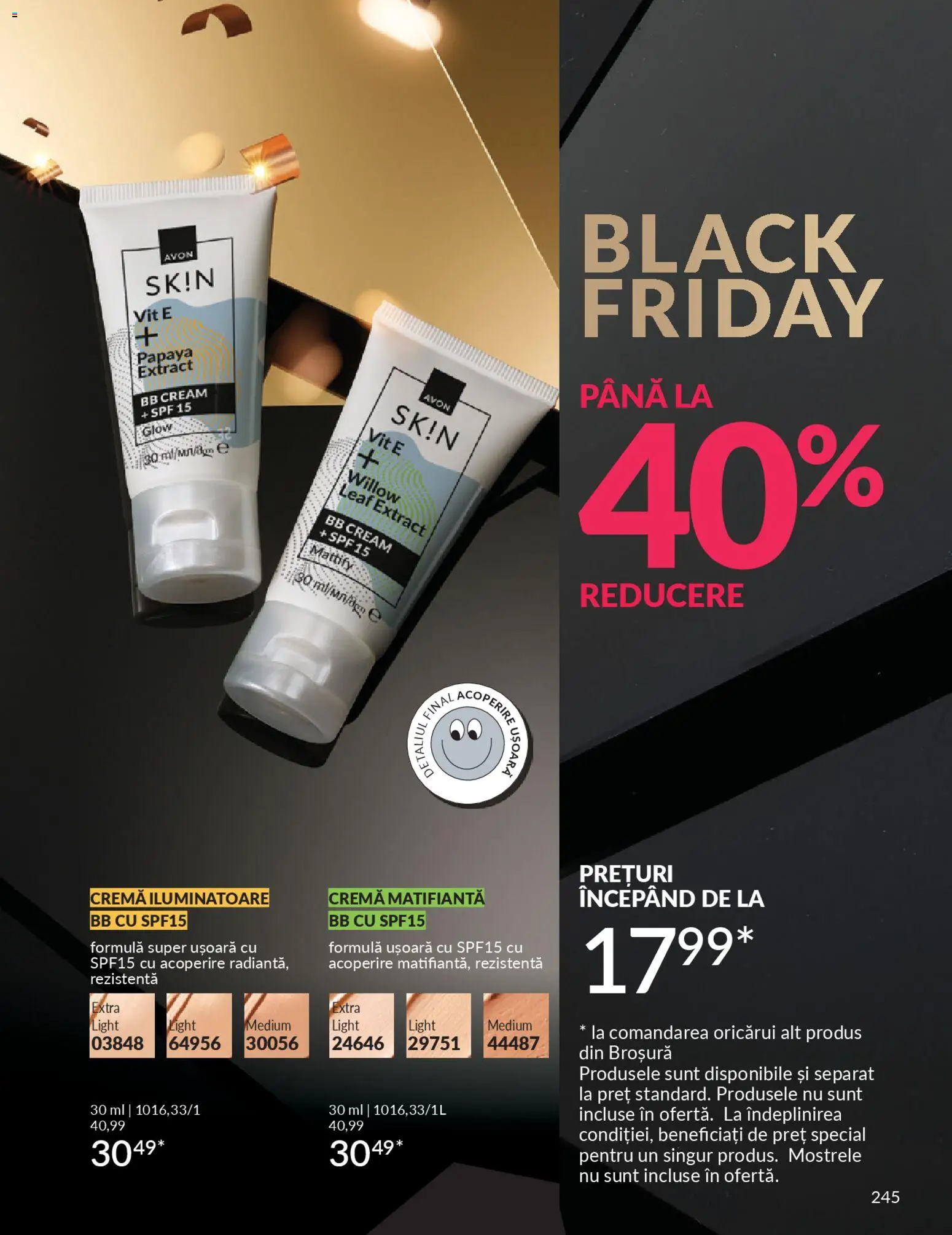 Catalog Avon 1 - 29 Noiembrie 2025 | Pagina 245 | Produse: Bb cream, Cremă, Boncuklu Oyuncakları