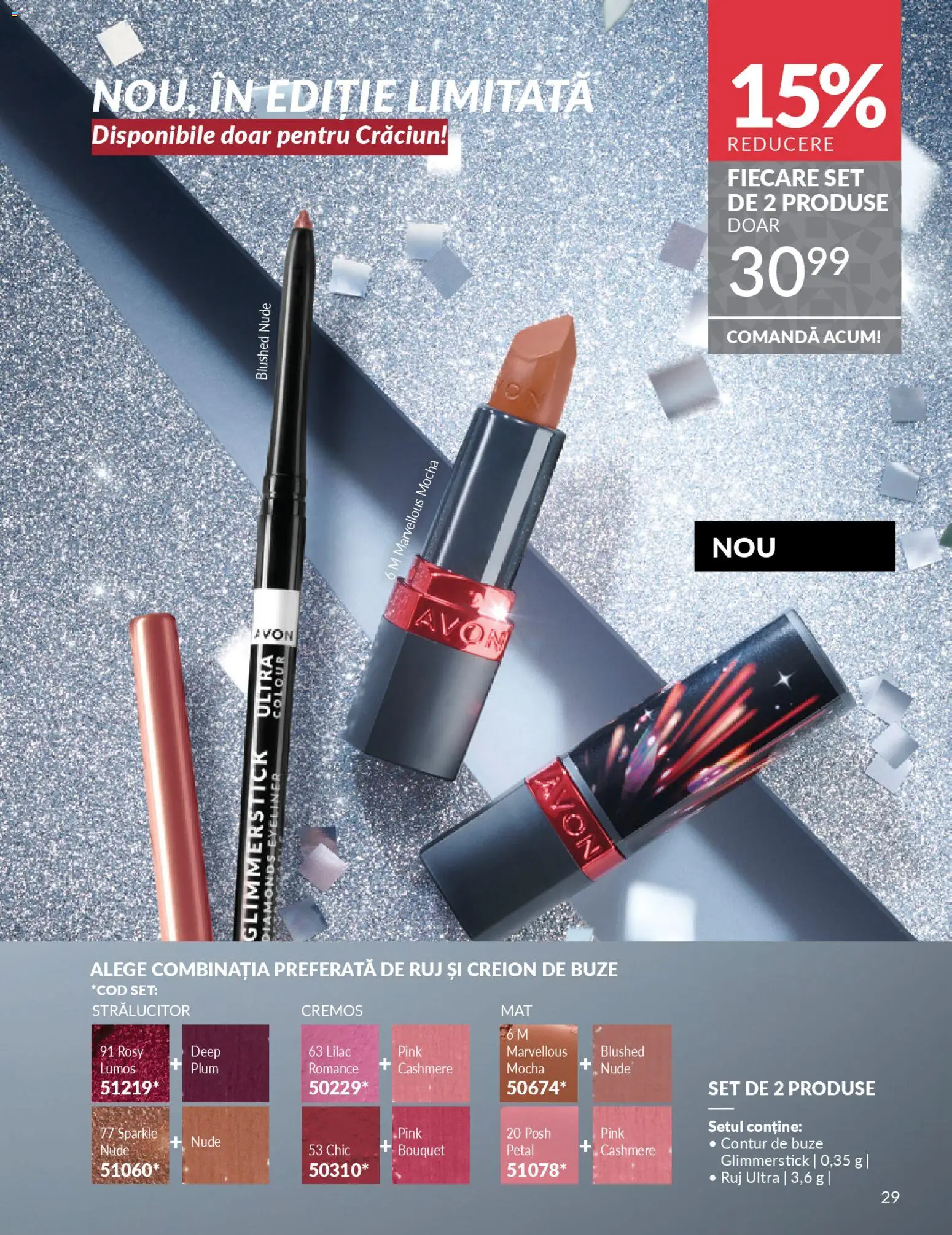 Catalog Avon 1 - 29 Noiembrie 2025 | Pagina 31 | Produse: Ruj