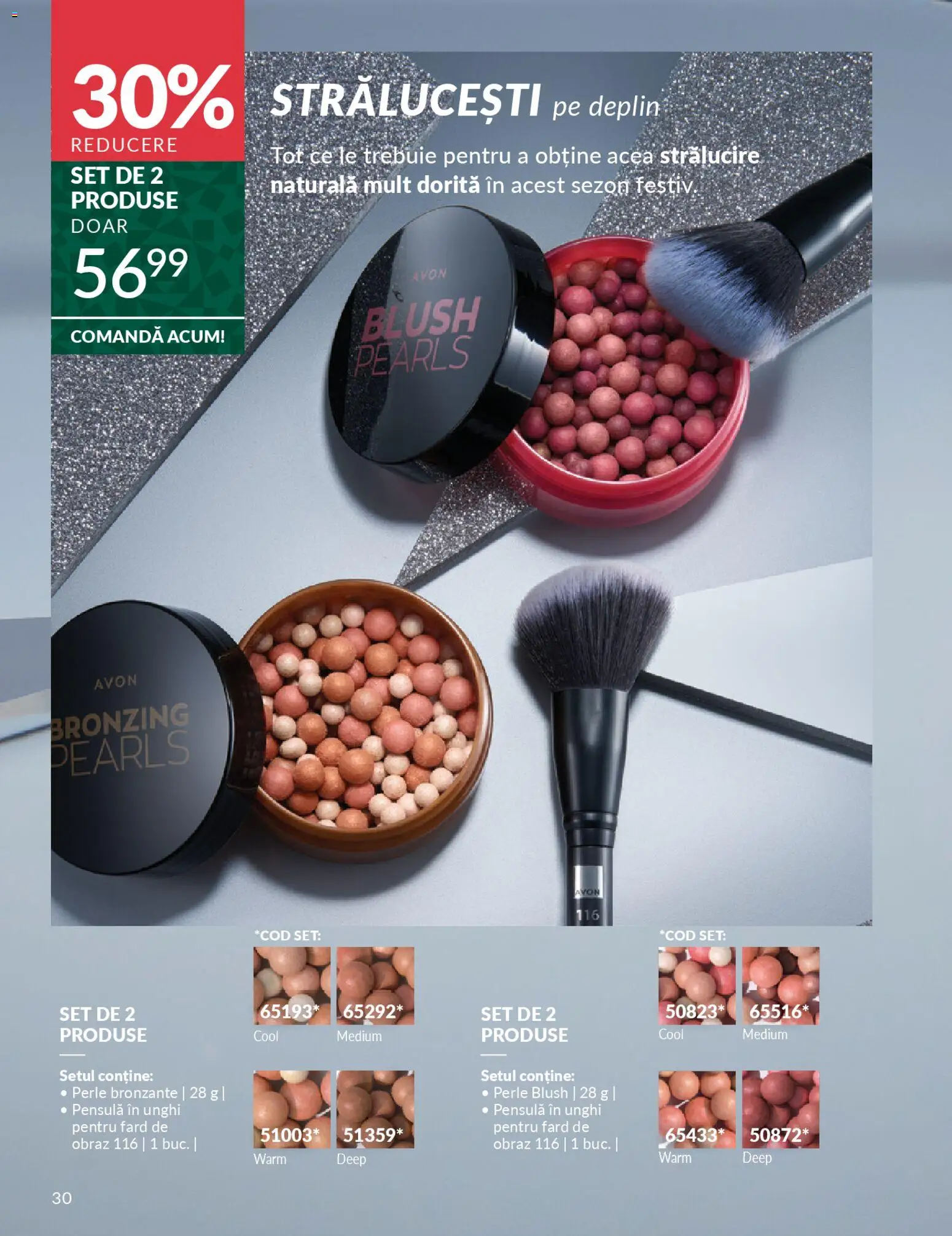 Catalog Avon 1 - 29 Noiembrie 2025 | Pagina 32 | Produse: Perle bronzante, Akrilik boya, Blush