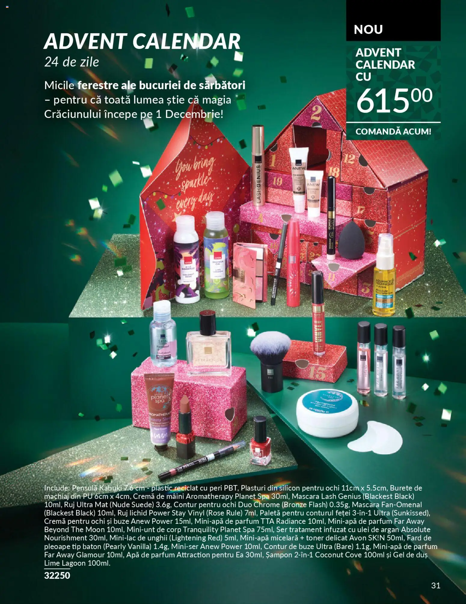 Catalog Avon 1 - 29 Noiembrie 2025 | Pagina 33 | Produse: Burete de machiaj, Burete, Ruj, Cremă