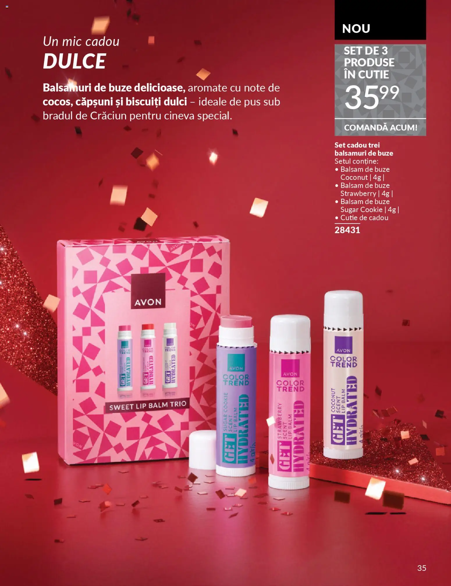Catalog Avon 1 - 29 Noiembrie 2025 | Pagina 37 | Produse: Cutie, Balsam, Căpșuni, Biscuiți