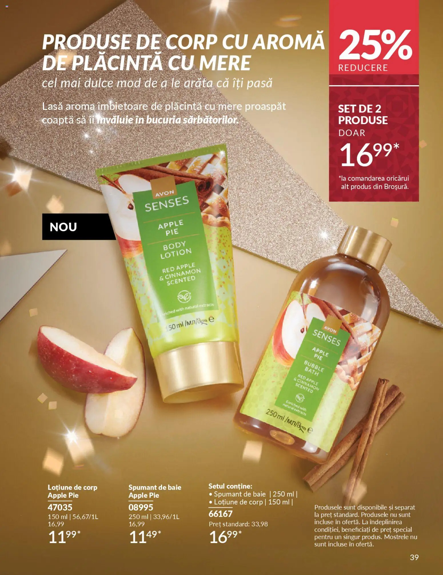 Catalog Avon 1 - 29 Noiembrie 2025 | Pagina 41 | Produse: Plăcintă, Apple, Mere, Spumant de baie