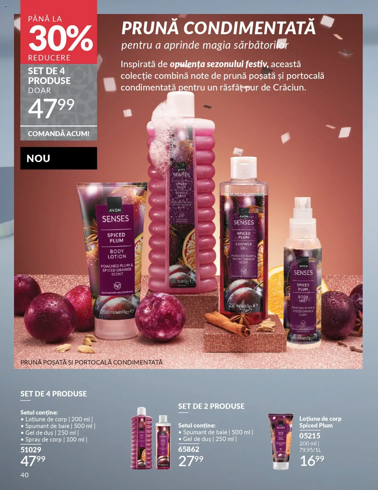 Catalog Avon 1 - 29 Noiembrie 2025 | Pagina 42 | Produse: Body, Duș, Gel de duș, Spumant de baie