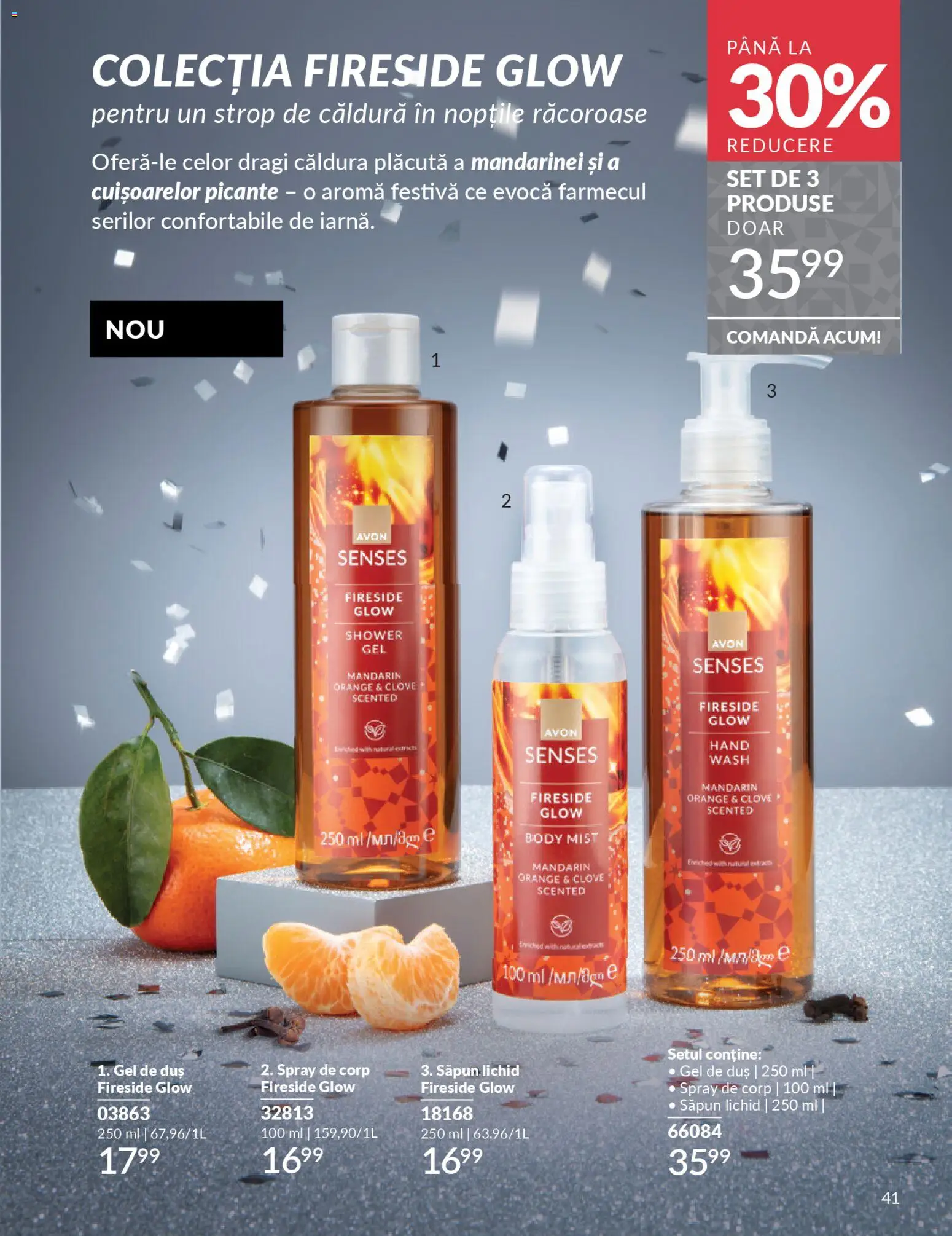 Catalog Avon 1 - 29 Noiembrie 2025 | Pagina 43 | Produse: Duș, Săpun, Gel de duș, Săpun lichid
