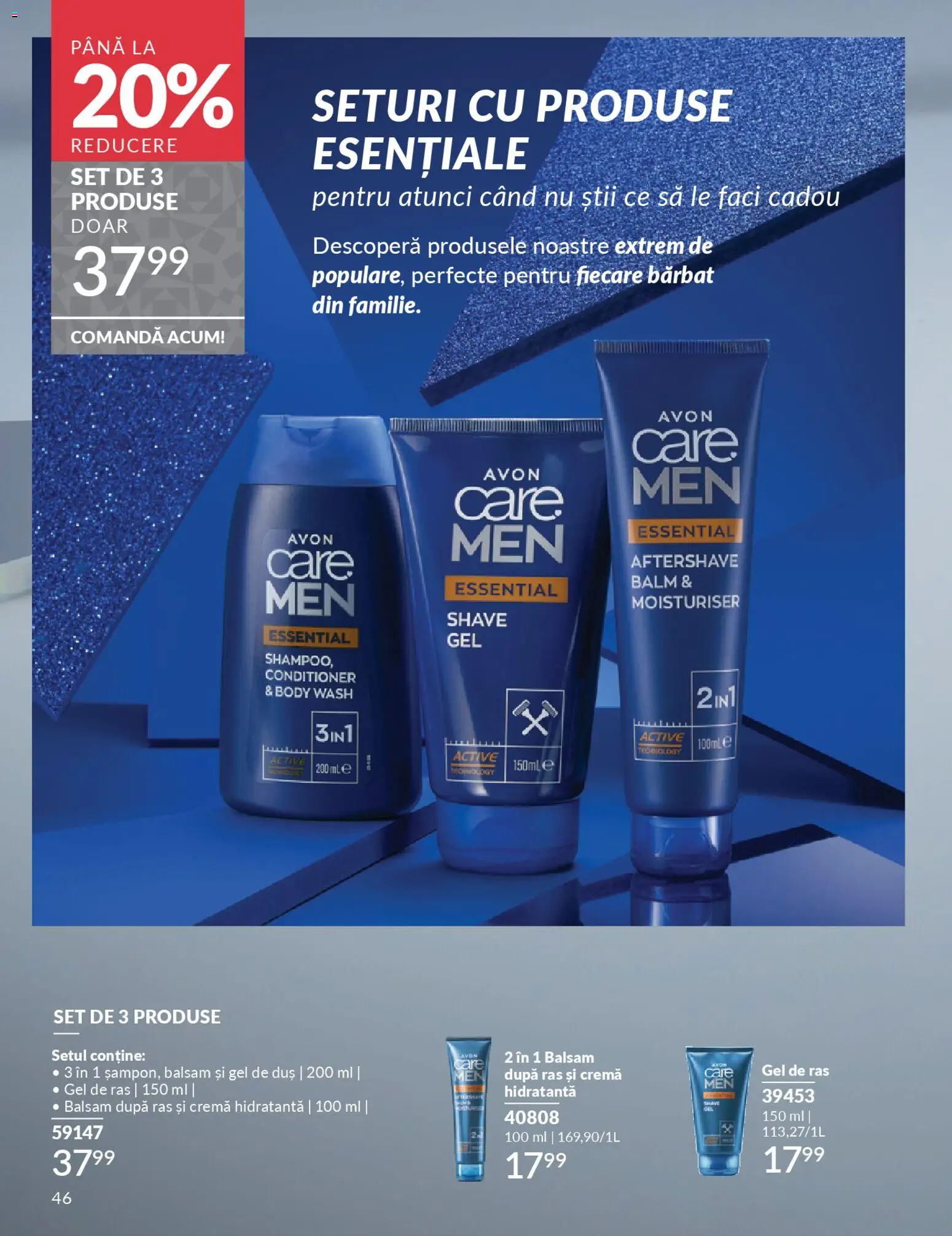 Catalog Avon 1 - 29 Noiembrie 2025 | Pagina 48 | Produse: Gel de ras, Arapsaçı, Balsam, Gel de duș