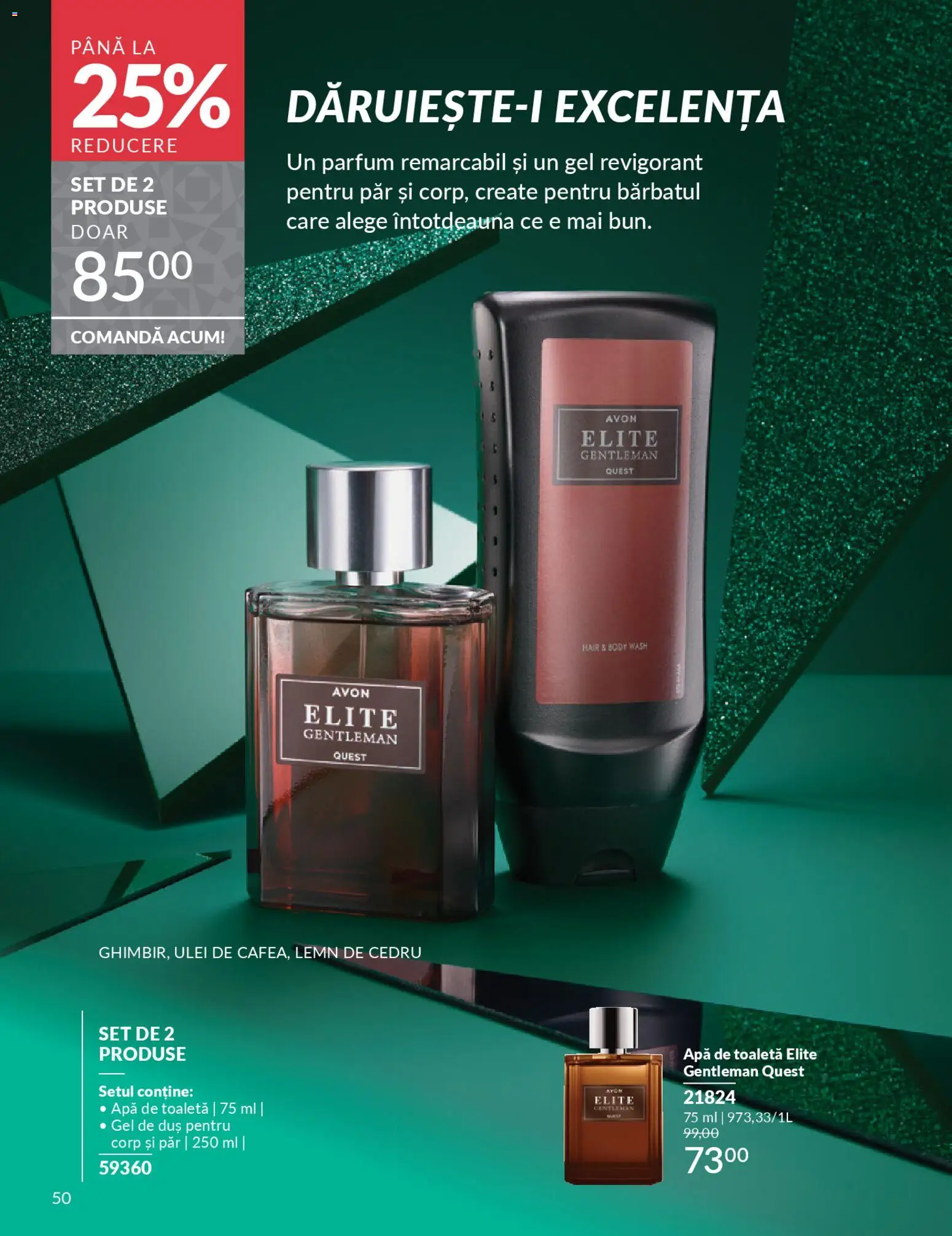 Catalog Avon 1 - 29 Noiembrie 2025 | Pagina 52 | Produse: Body, Toaletă, Duș, Parfum