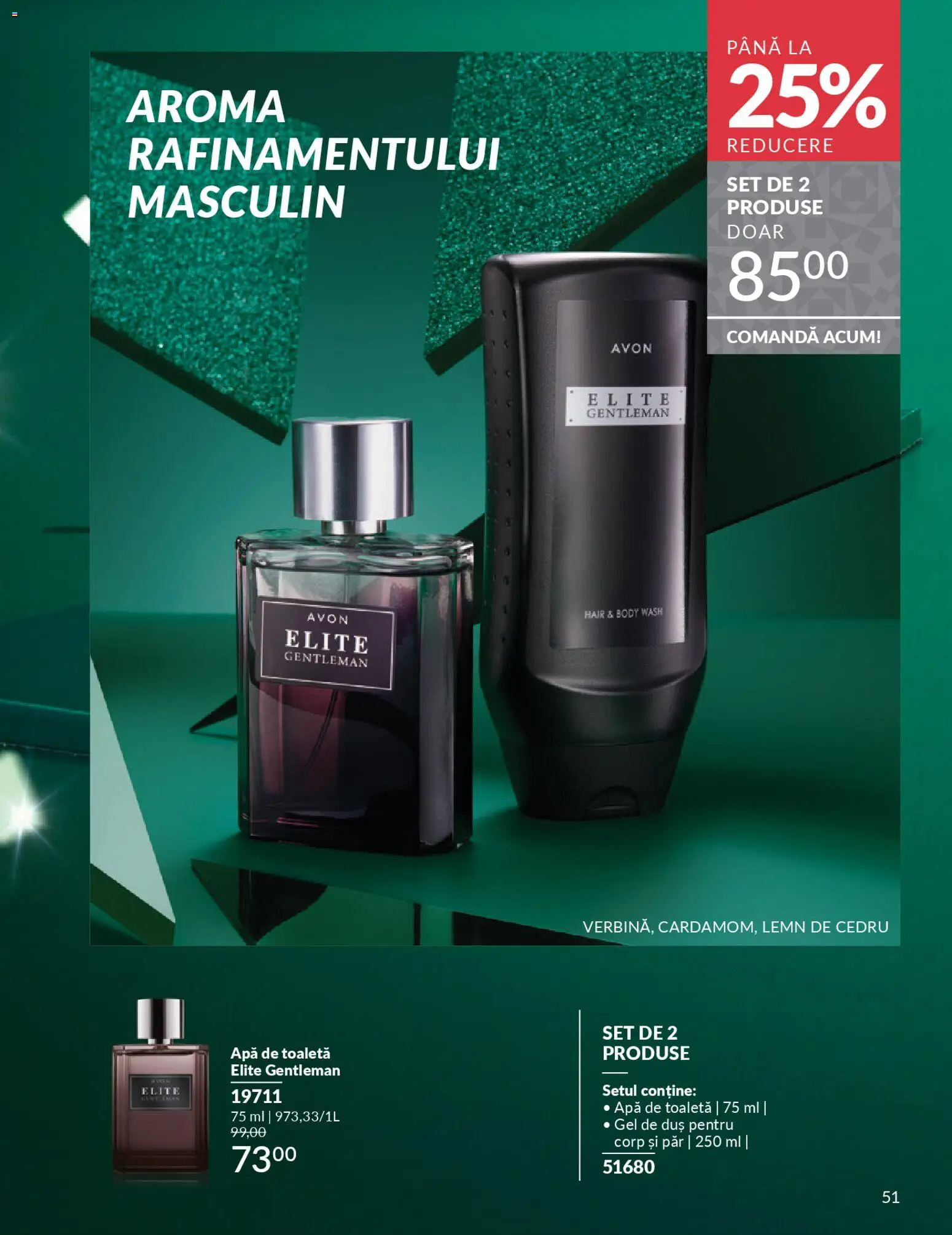 Catalog Avon 1 - 29 Noiembrie 2025 | Pagina 53 | Produse: Body, Toaletă, Duș, Gel de duș