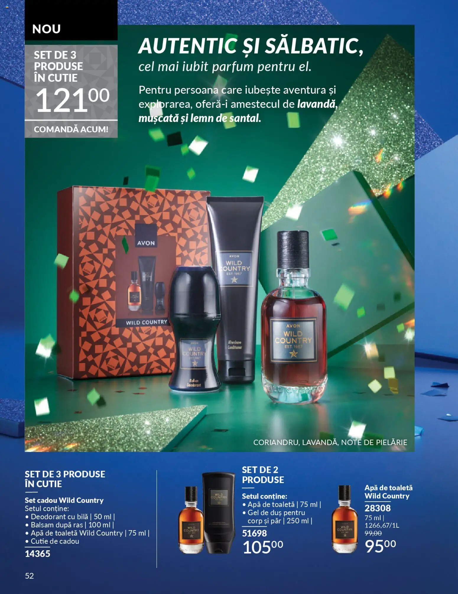 Catalog Avon 1 - 29 Noiembrie 2025 | Pagina 54 | Produse: Cutie, Toaletă, Duș, Apă de toaletă