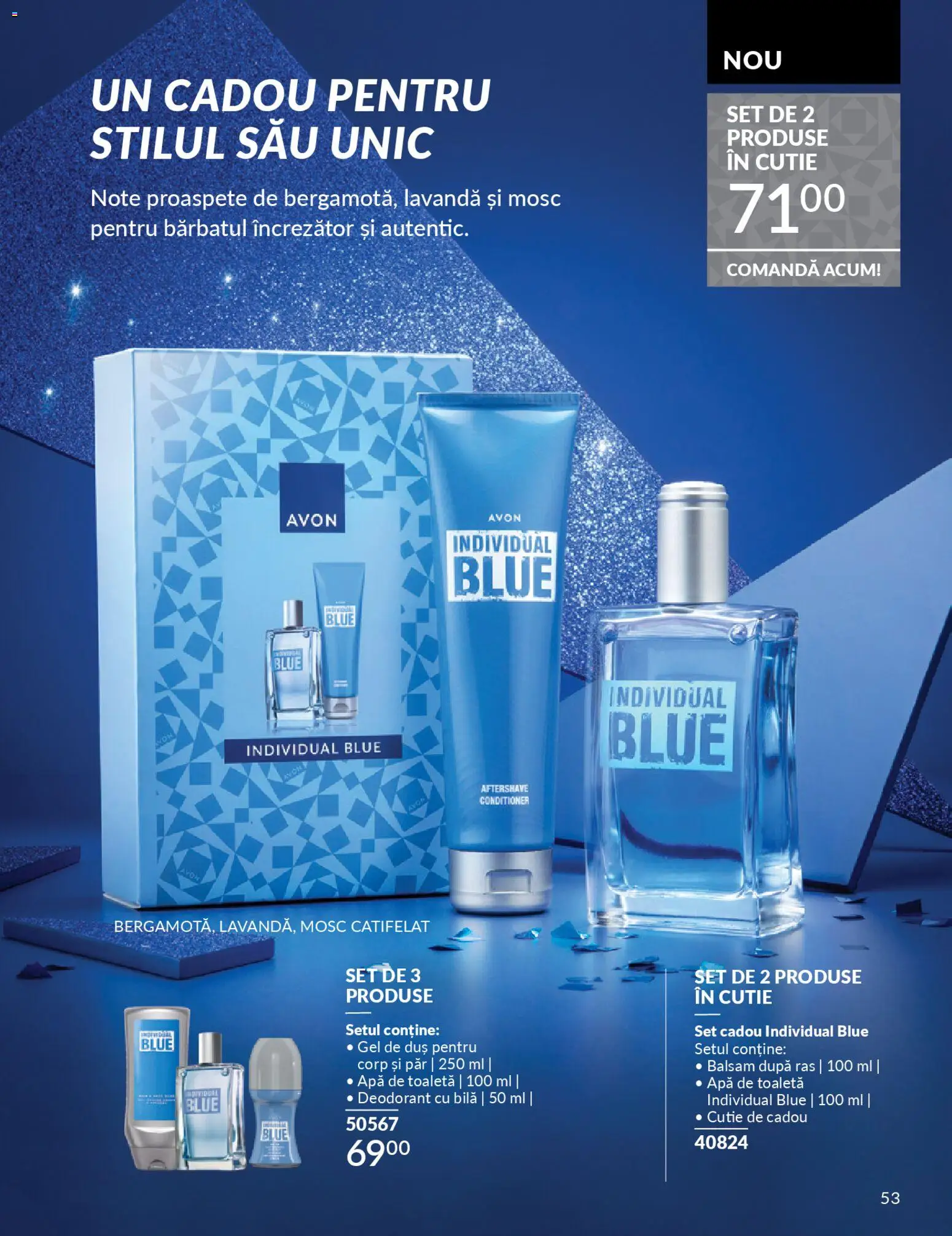 Catalog Avon 1 - 29 Noiembrie 2025 | Pagina 55 | Produse: Apă de toaletă, Balsam, Deodorant, Apă