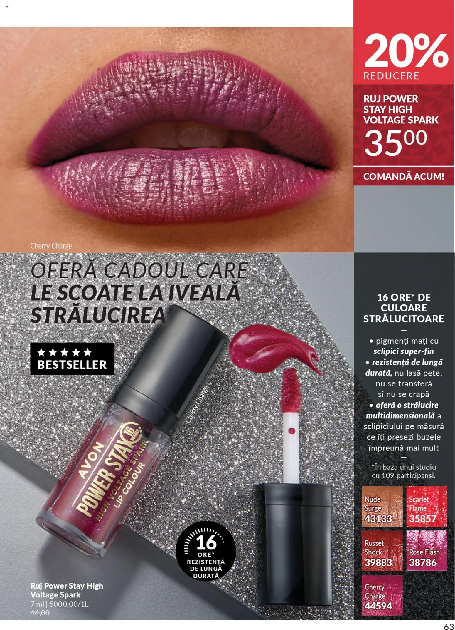 Catalog Avon 1 - 29 Noiembrie 2025 | Pagina 63 | Produse: Ruj