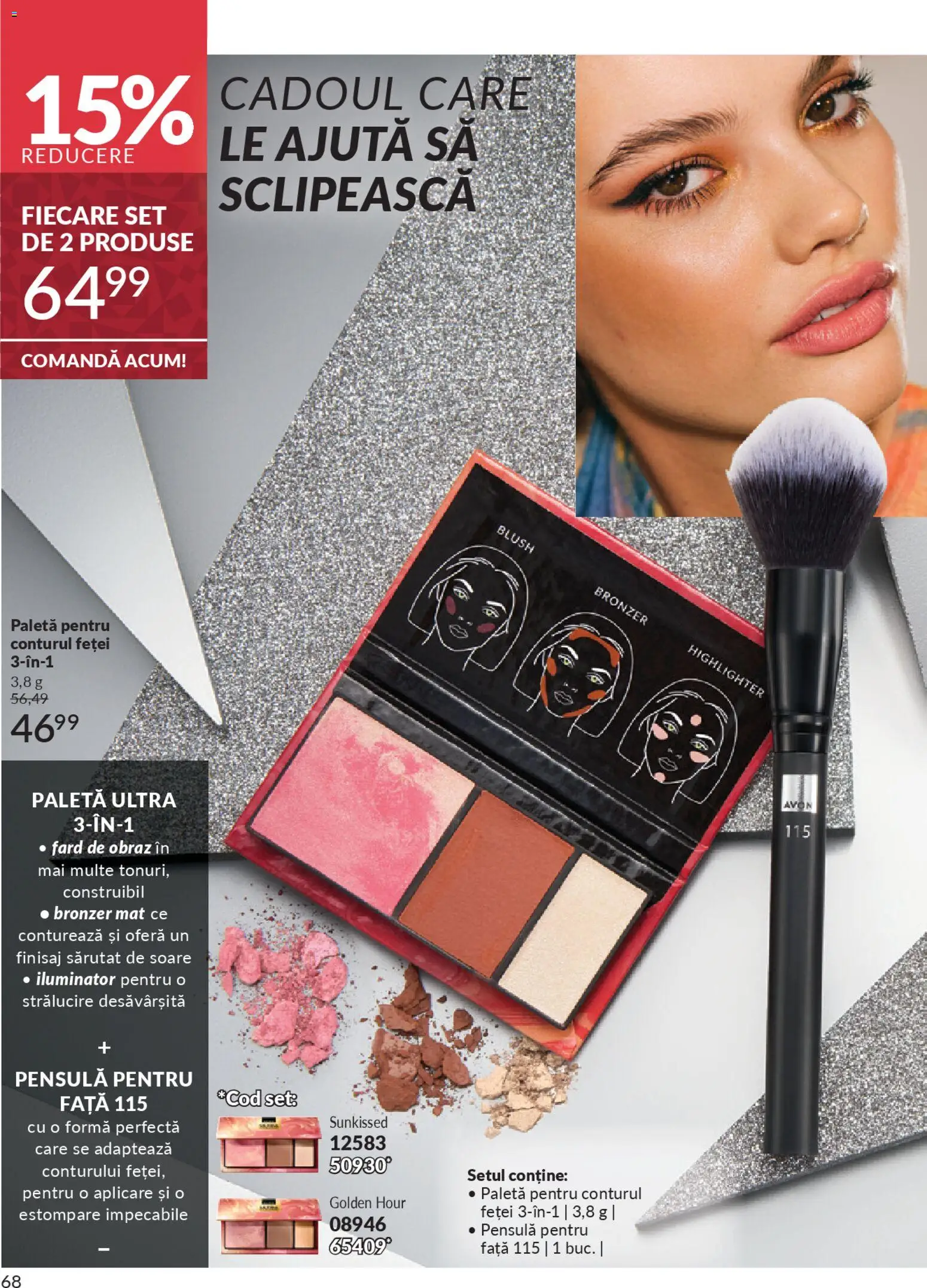 Catalog Avon 1 - 29 Noiembrie 2025 | Pagina 68 | Produse: Bronzer, Blush, Iluminator