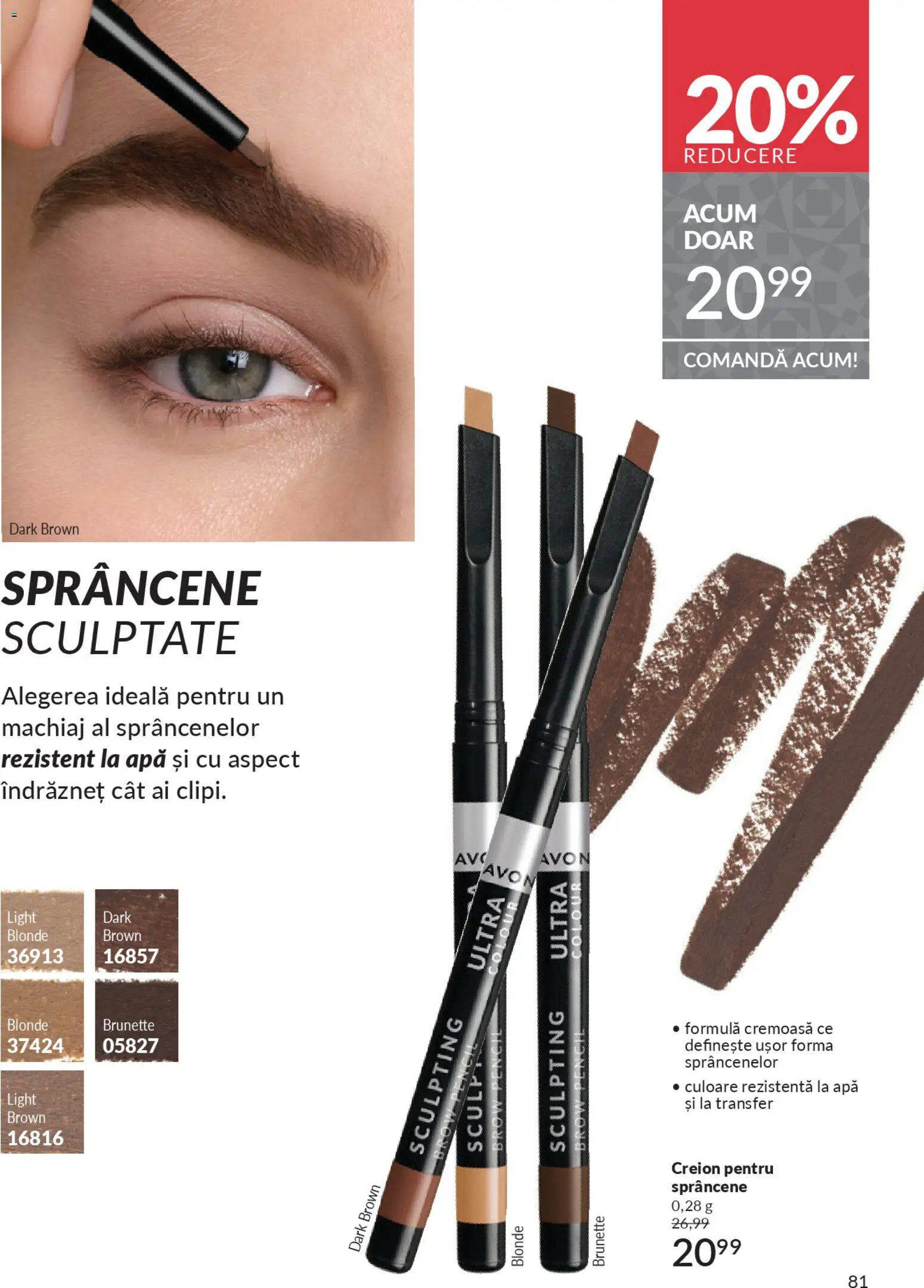 Catalog Avon 1 - 29 Noiembrie 2025 | Pagina 81 | Produse: Machiaj, Apă