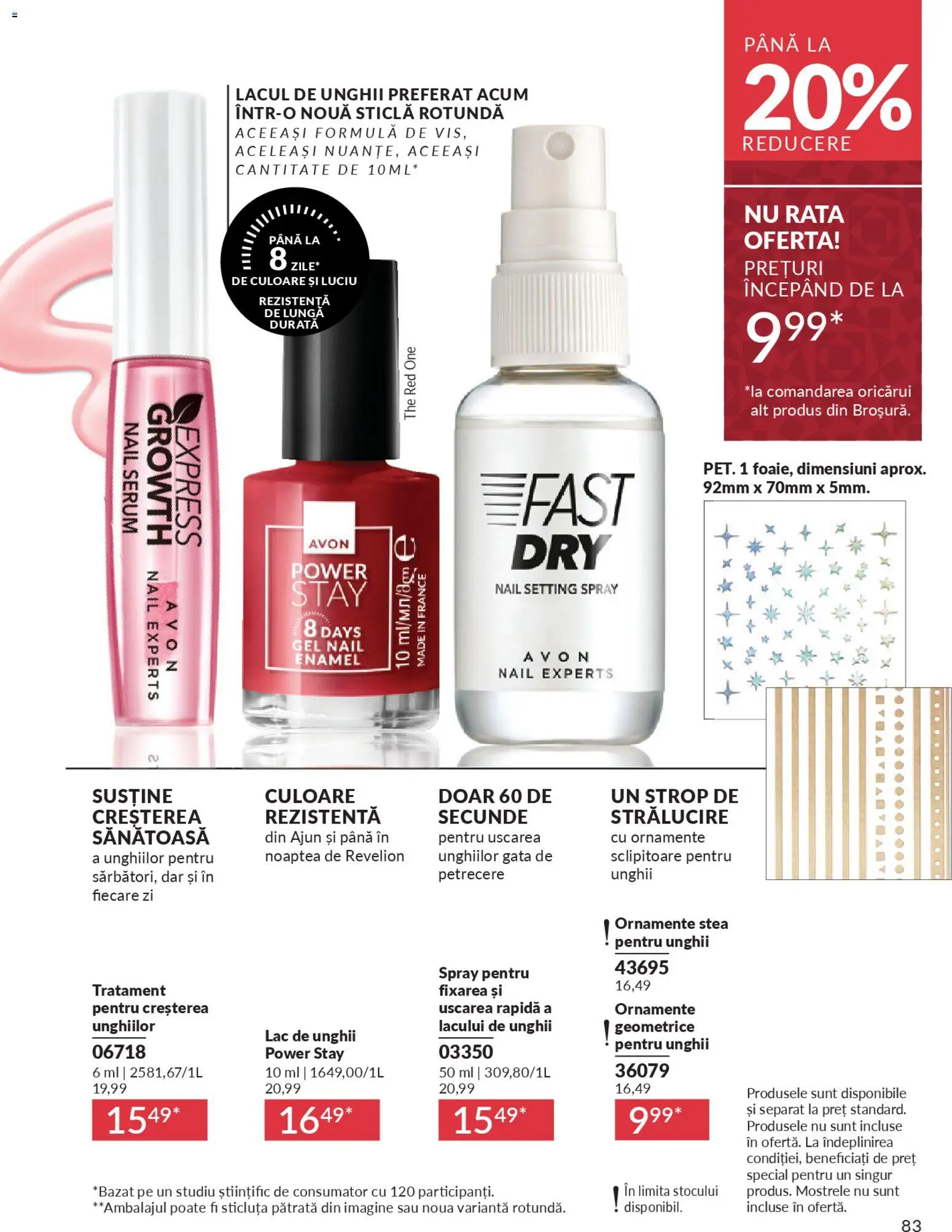 Catalog Avon 1 - 29 Noiembrie 2025 | Pagina 83 | Produse: Serum, Rață, Lac de unghii