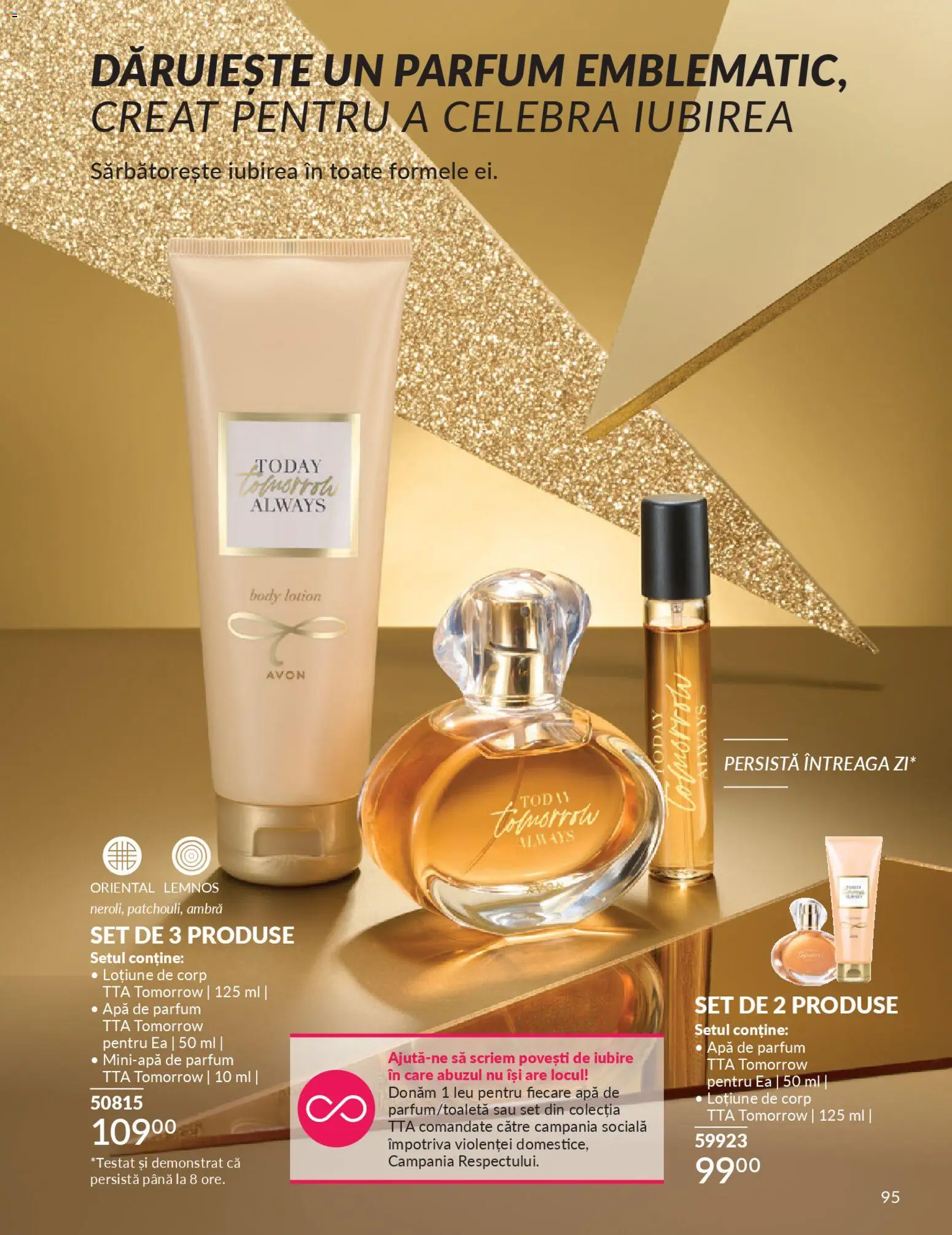 Catalog Avon 1 - 29 Noiembrie 2025 | Pagina 95 | Produse: Apă de parfum, Body, Parfum, Apă