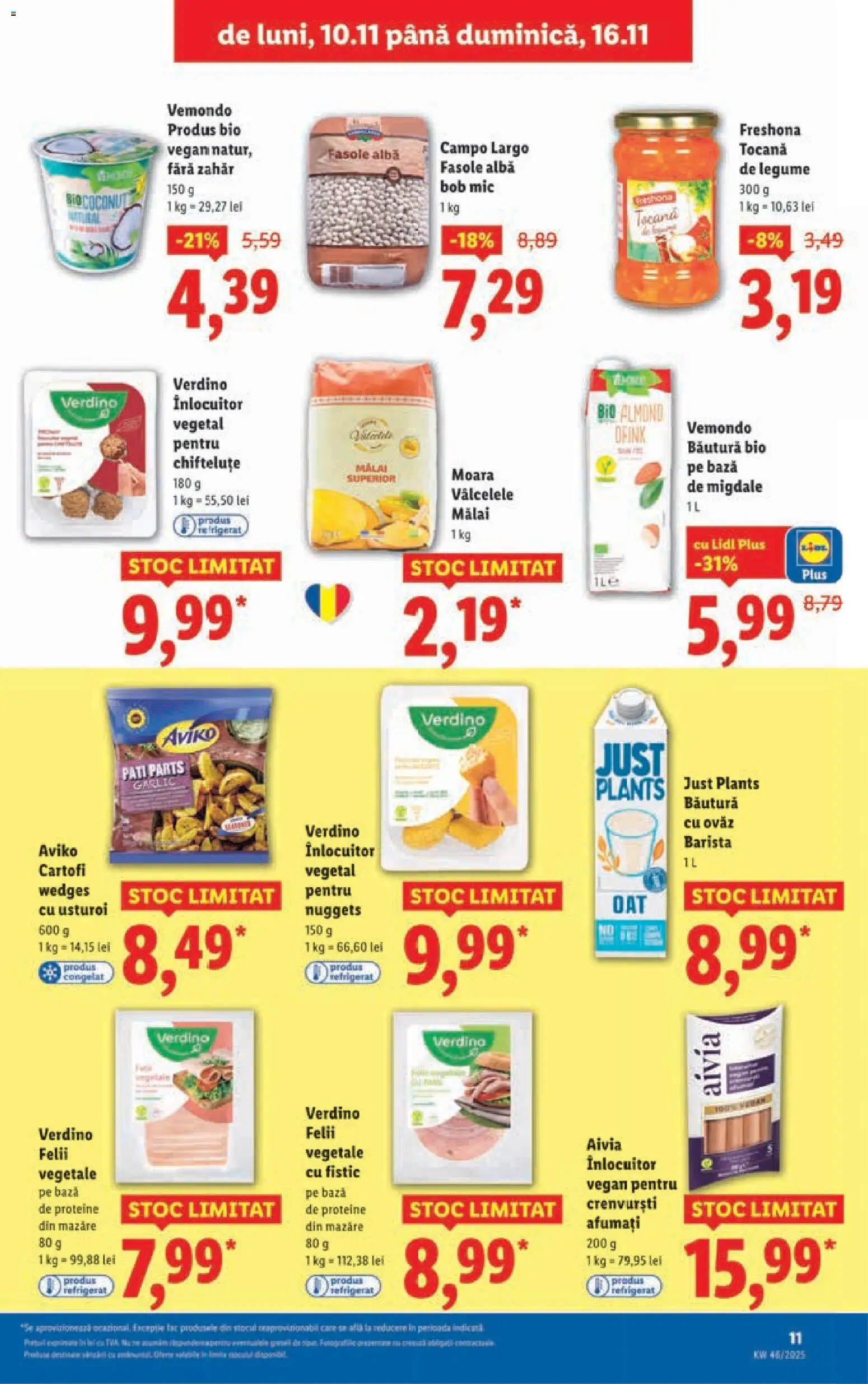 Catalog LIDL 10 - 15 Noiembrie 2025 | Pagina 11 | Produse: Şerit ödül, Fasole albă, Zahăr, Usturoi