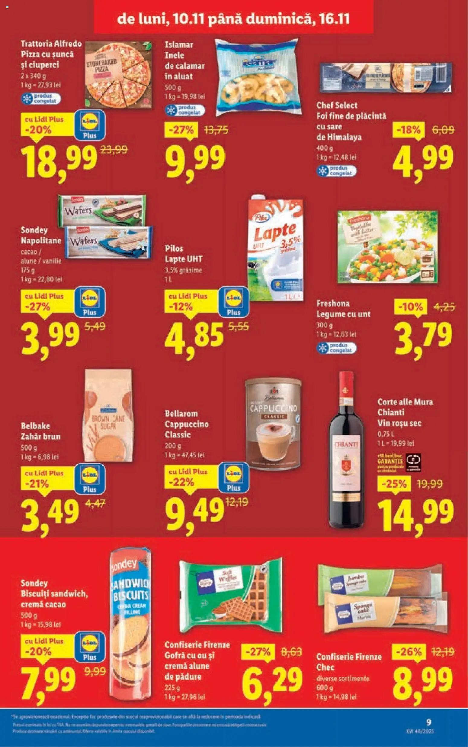 Catalog LIDL 10 - 15 Noiembrie 2025 | Pagina 9 | Produse: Toplar, Alune, Pizza, Sare