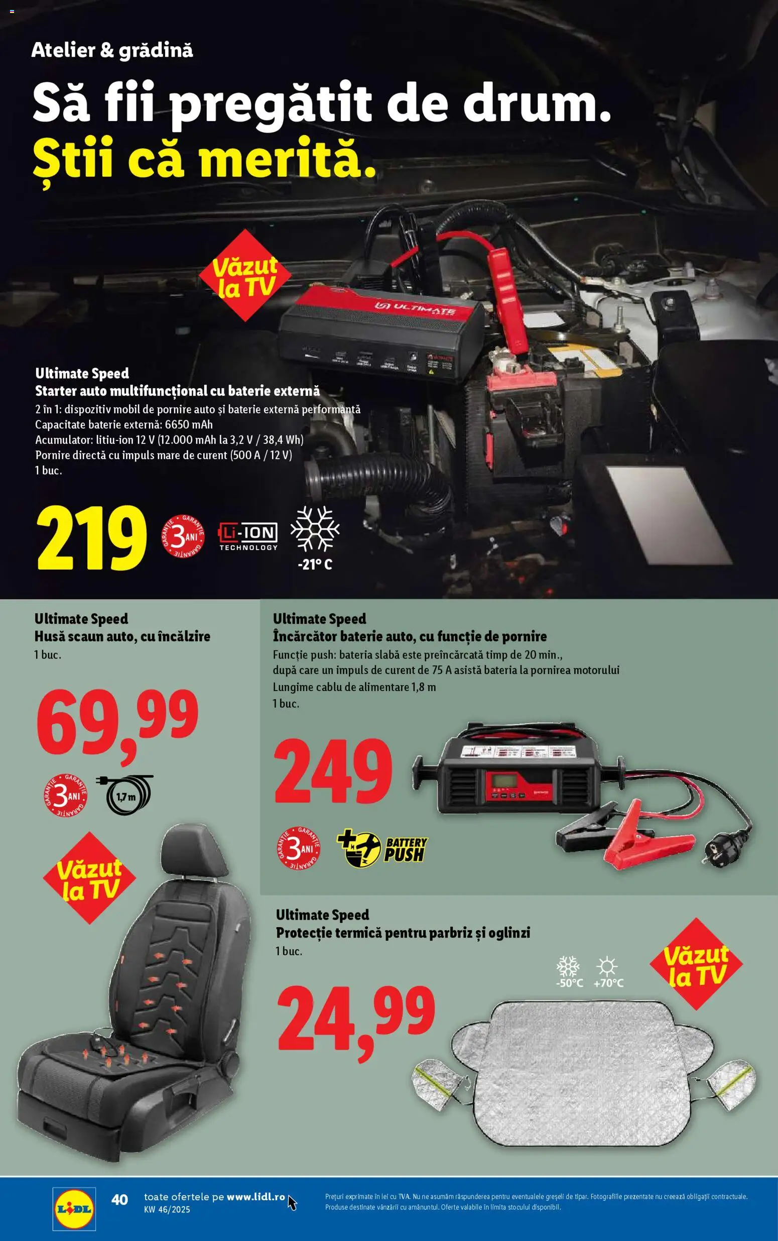 Catalog LIDL 10 - 15 Noiembrie 2025 | Pagina 16 | Produse: Încărcător, Cablu, Scaun, Baterie