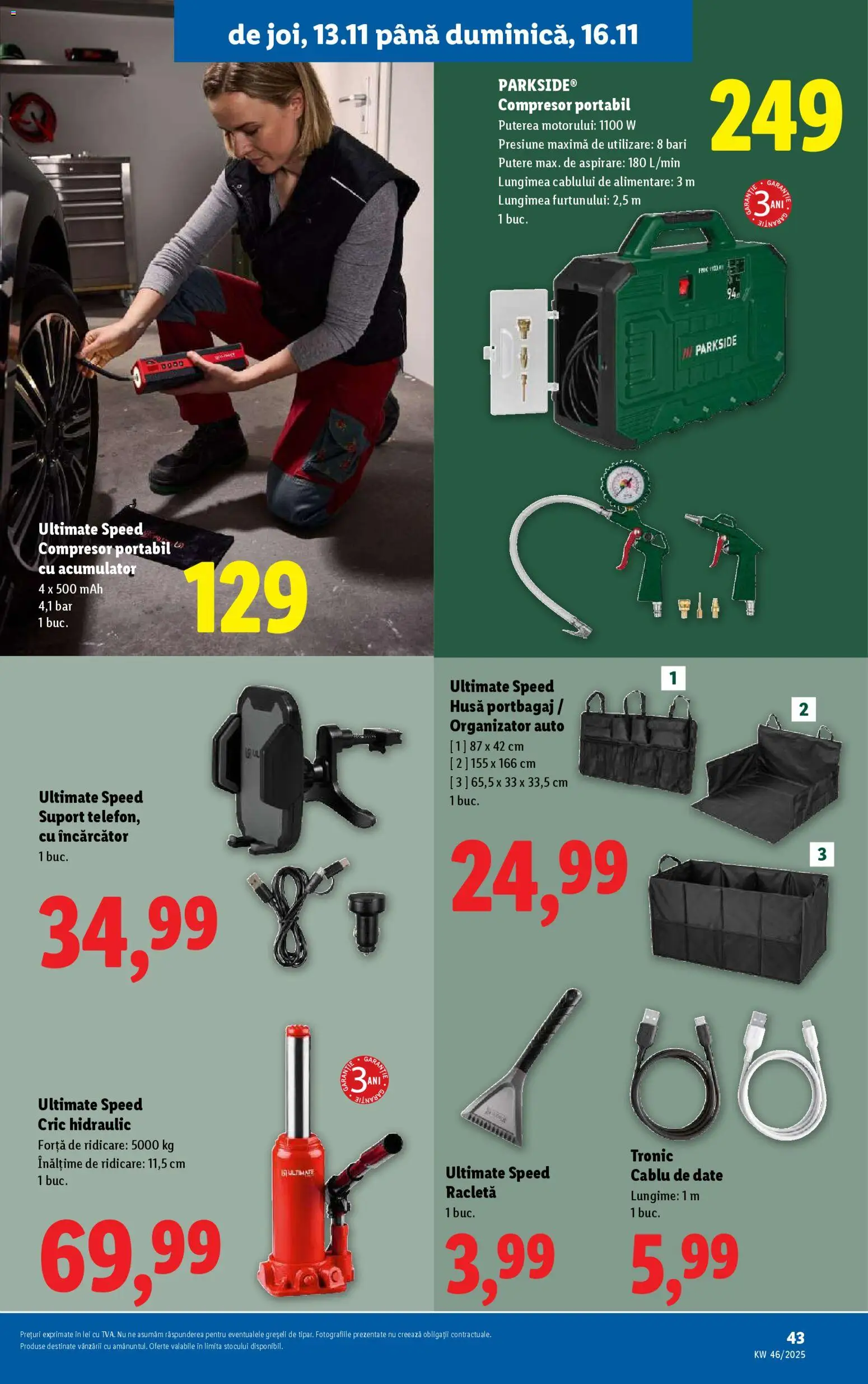 Catalog LIDL 10 - 15 Noiembrie 2025 | Pagina 19 | Produse: Încărcător, Cablu
