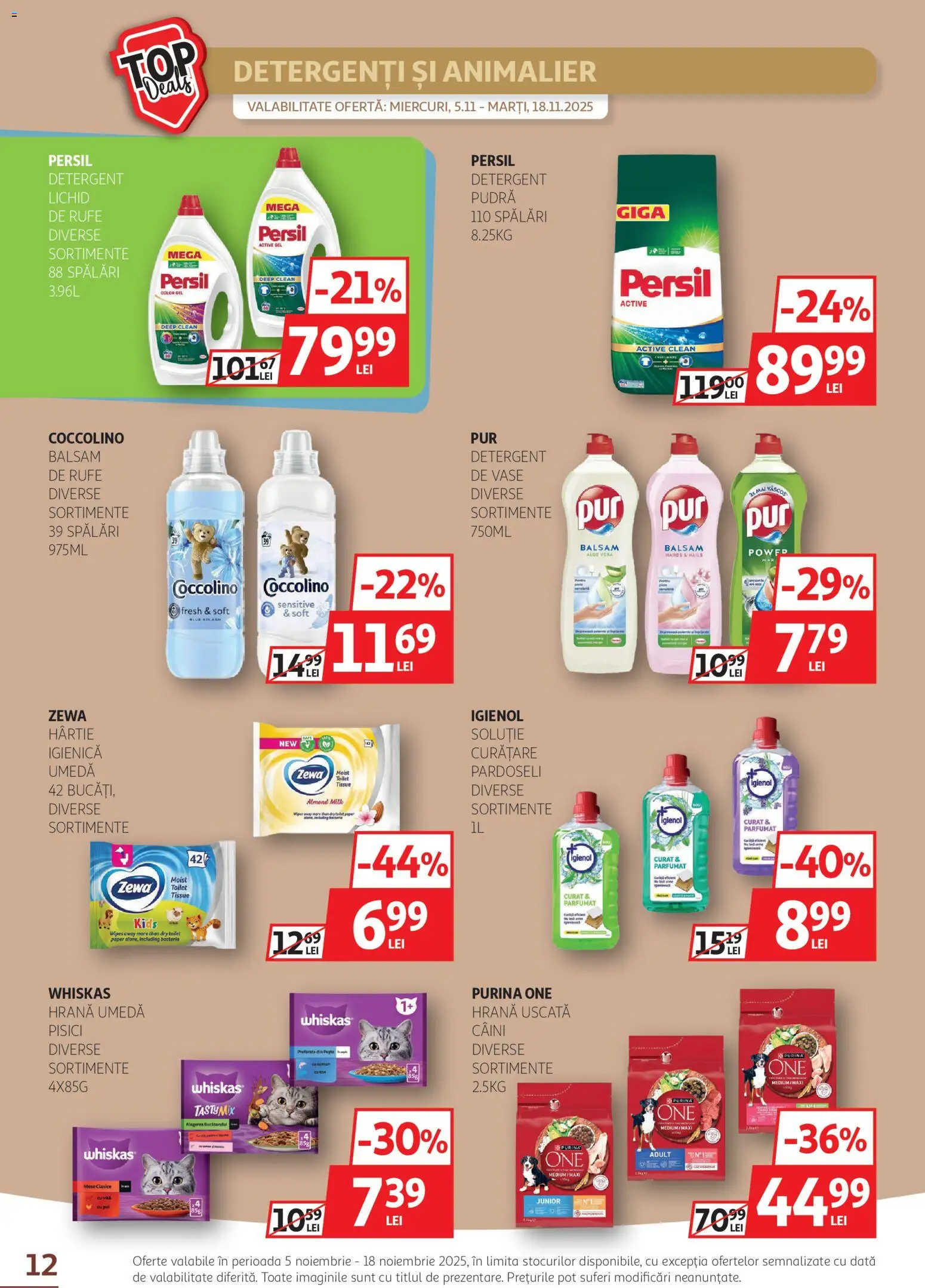 Catalog Auchan 5 - 17 Noiembrie 2025 | Pagina 12 | Produse: Pomelo, Aloe vera, Balsam, Detergent