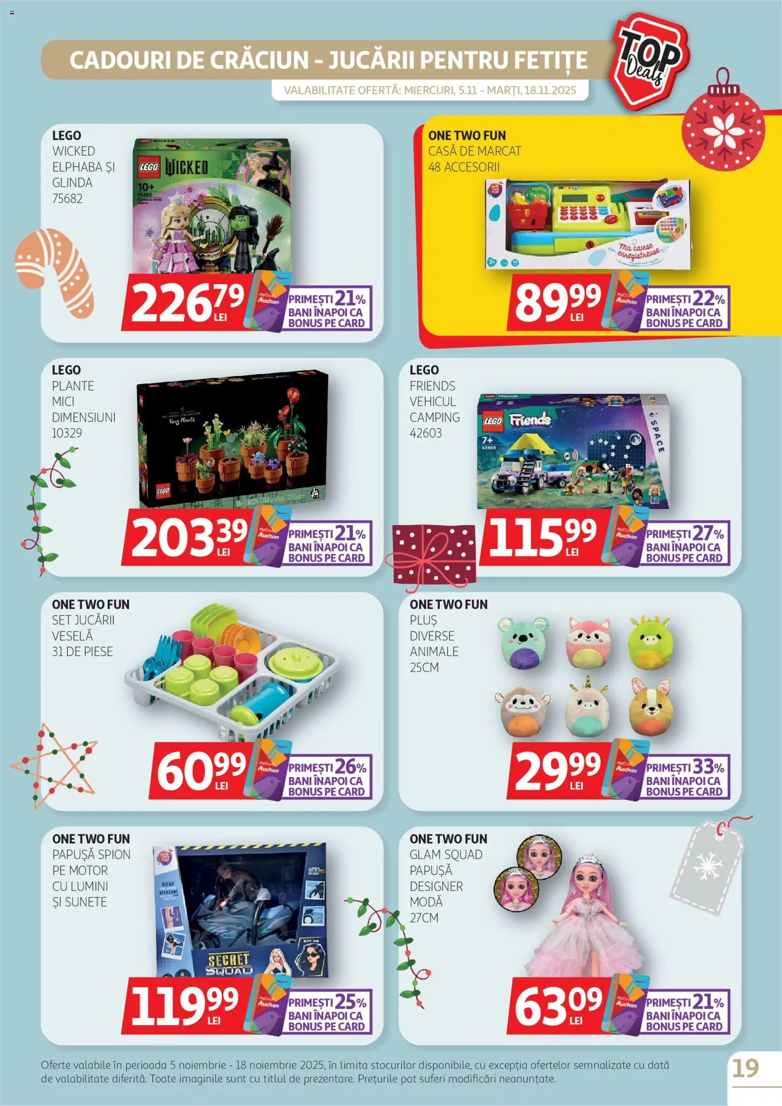 Catalog Auchan 5 - 17 Noiembrie 2025 | Pagina 19 | Produse: Mici