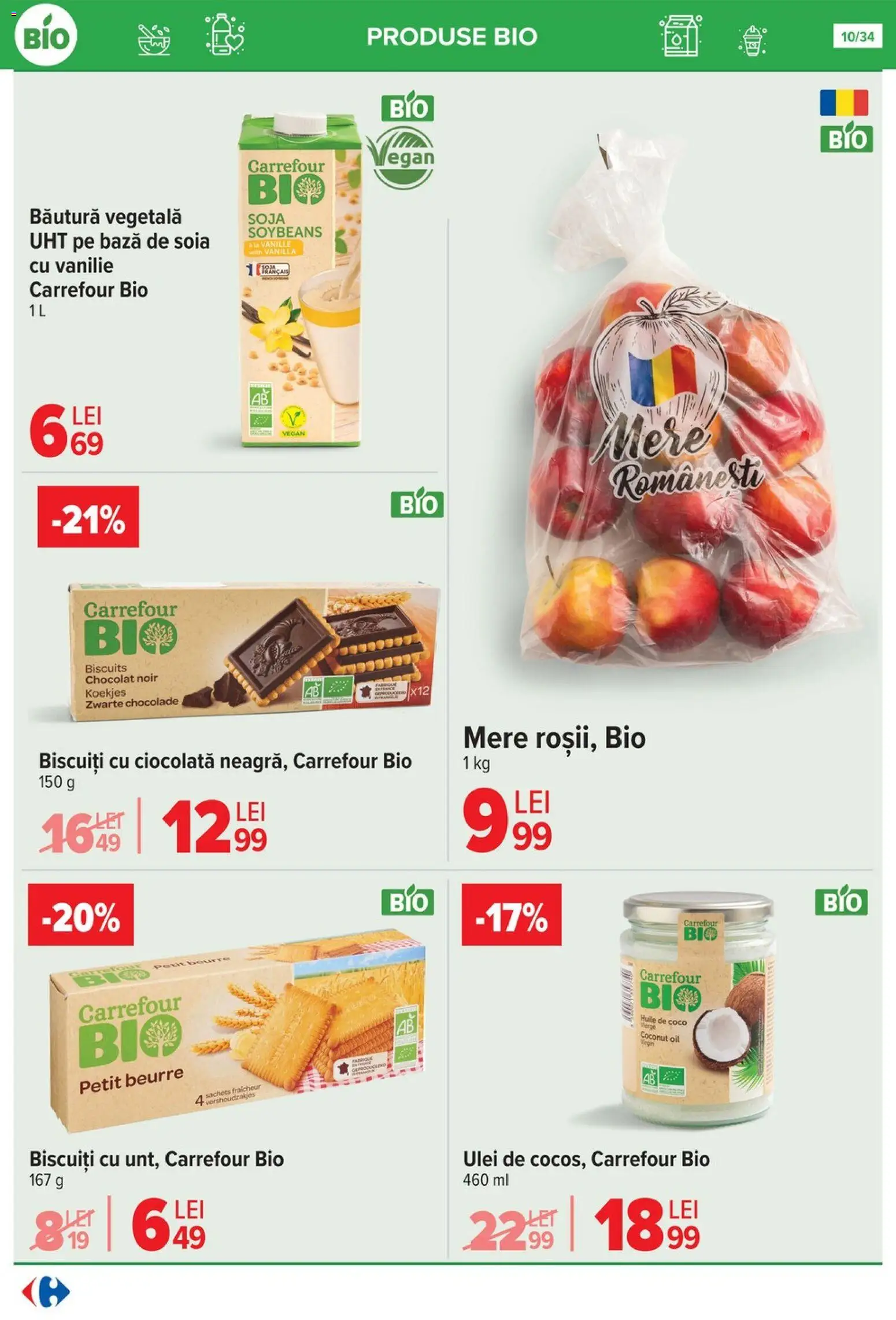 Catalog Carrefour 5 - 10 Noiembrie 2025 | Pagina 10 | Produse: Şerit ödül, Ulei, Mere, Biscuiți