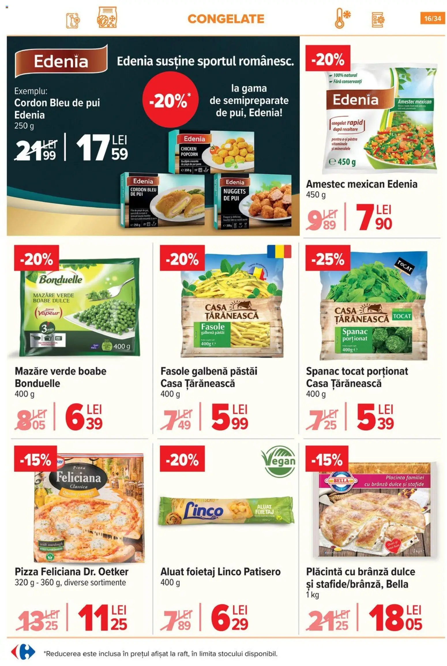 Catalog Carrefour 5 - 10 Noiembrie 2025 | Pagina 16 | Produse: Hacıyatmaz Kedi Oyuncağı, Foietaj, Cordon bleu, Pizza