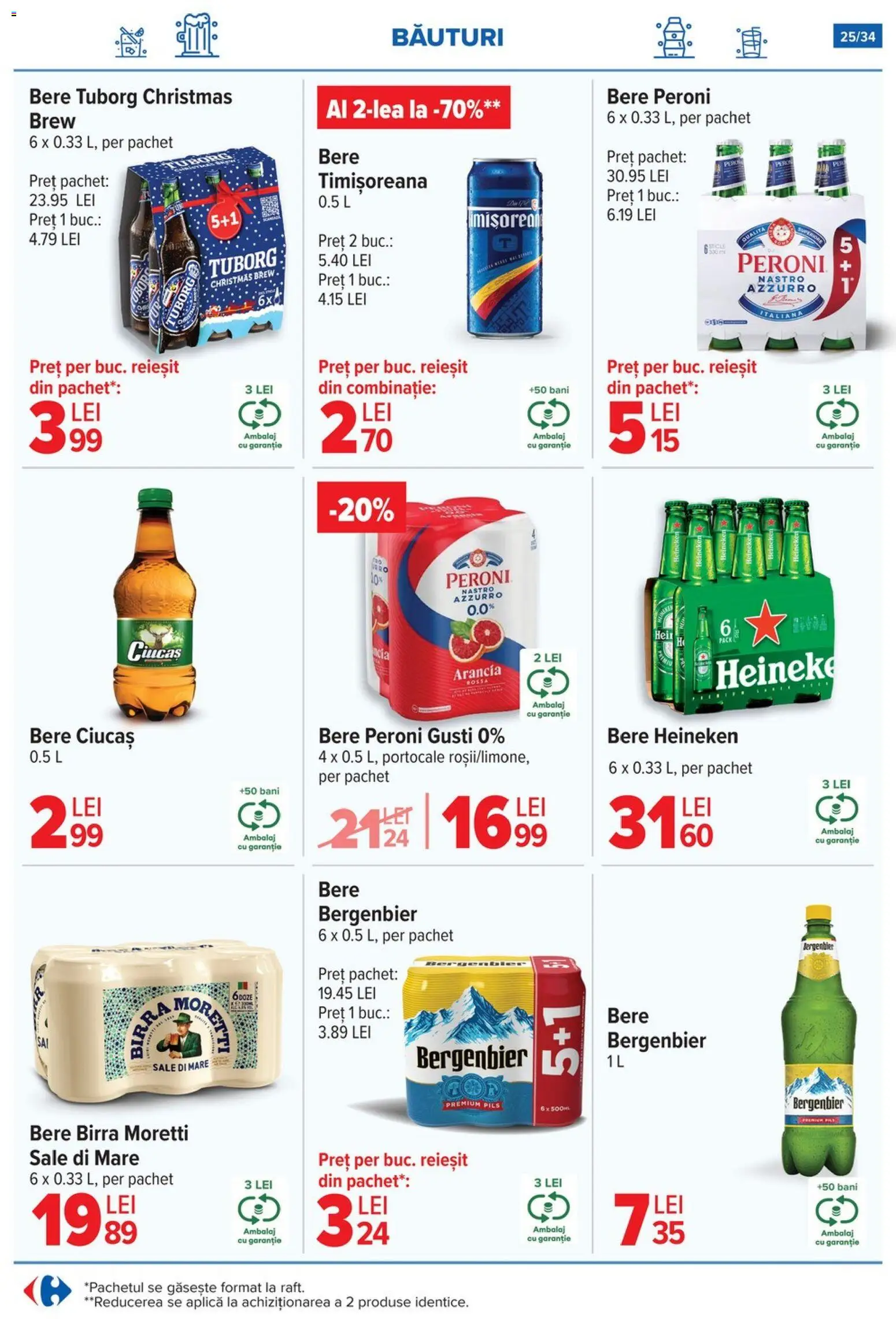 Catalog Carrefour 5 - 10 Noiembrie 2025 | Pagina 25 | Produse: Bere, Portocale, Plastik Kulübe
