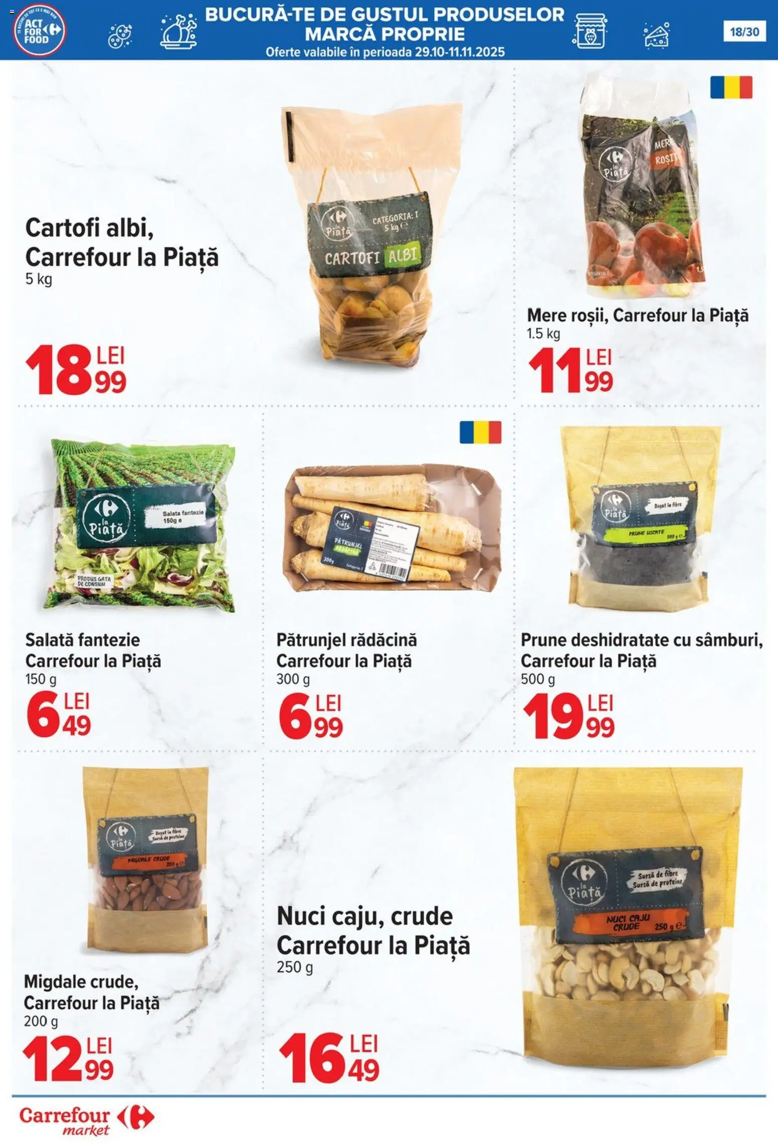 Catalog Carrefour 5 - 10 Noiembrie 2025 | Pagina 18 | Produse: Pătrunjel, Masaüstü kılıfı, Caju, Nuci