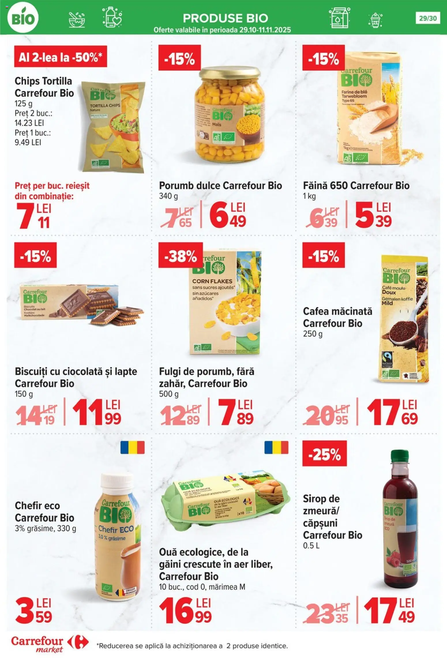 Catalog Carrefour 5 - 10 Noiembrie 2025 | Pagina 29 | Produse: Lapte, Cafea, Făină, Căpșuni
