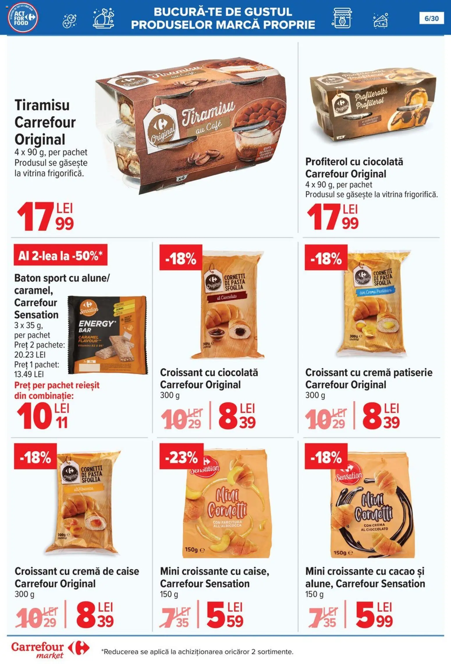 Catalog Carrefour 5 - 10 Noiembrie 2025 | Pagina 6 | Produse: Vitrină, Tiramisu, Ciocolată, Cacao