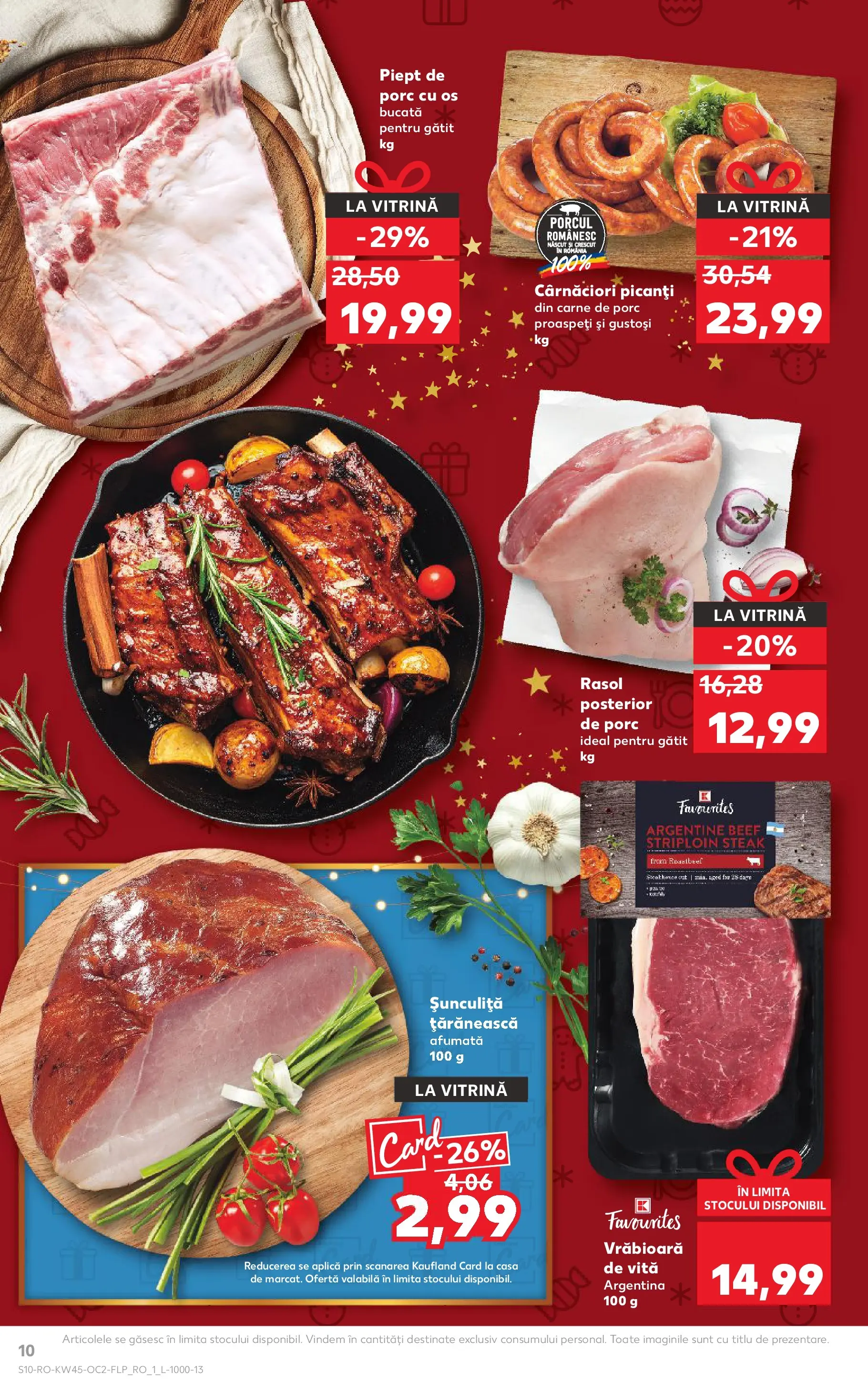 Catalog Kaufland 5 - 10 Noiembrie 2025 | Pagina 10 | Produse: Vitrină, Carne De Porc, Rasol